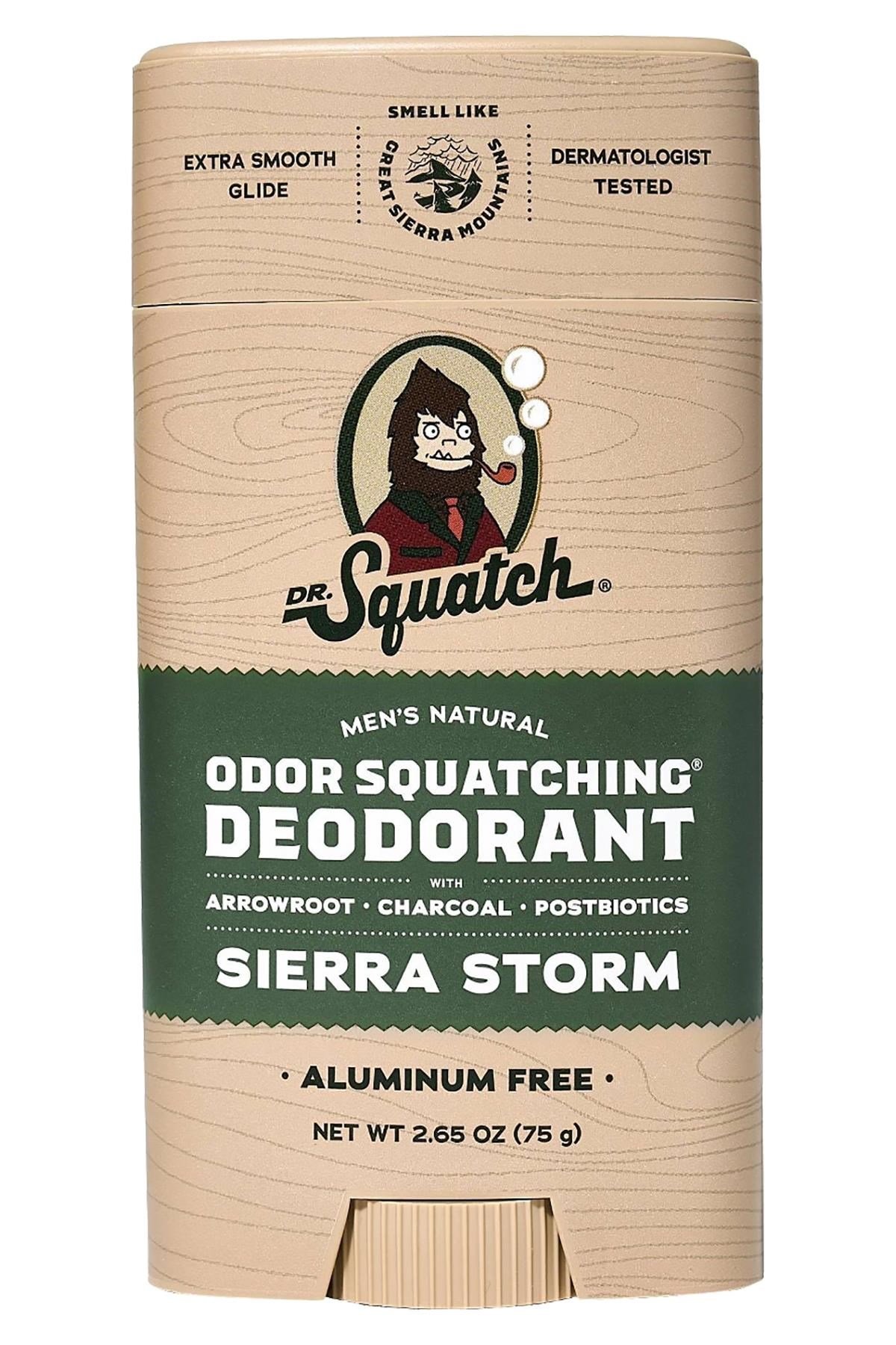 Dr. Squatch Sierra Storm Alüminyumsuz Stick Deodorant 75GR
