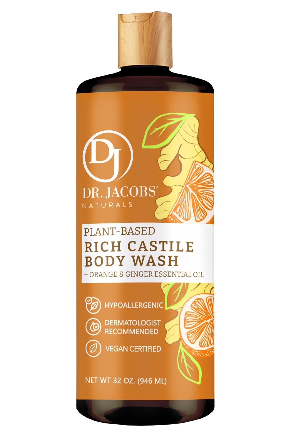 Dr. Jacobs Naturals Portakal ve Zencefil Özlü Bitkisel Duş Jeli 946ML