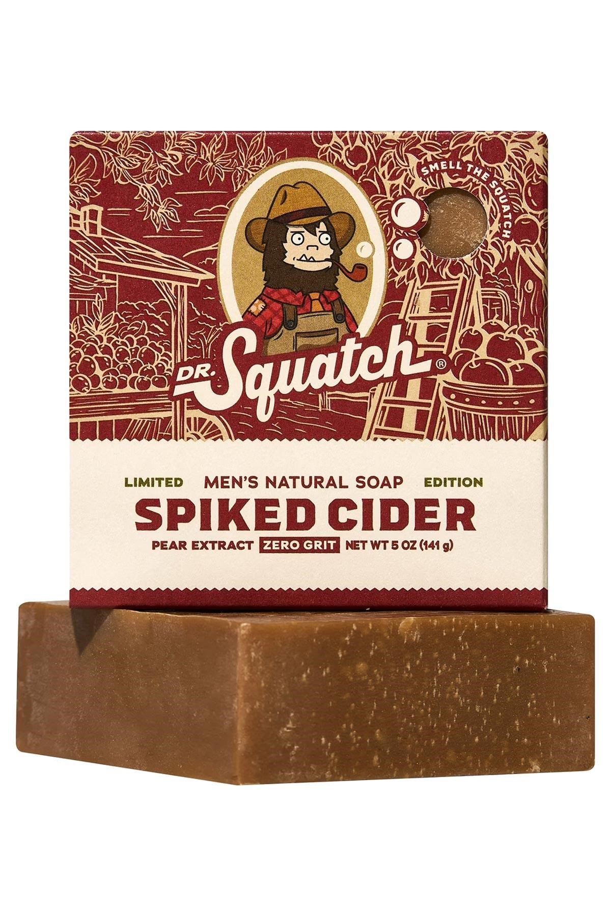 Dr.Squatch Spiked Cider Erkek Sabunu 141GR