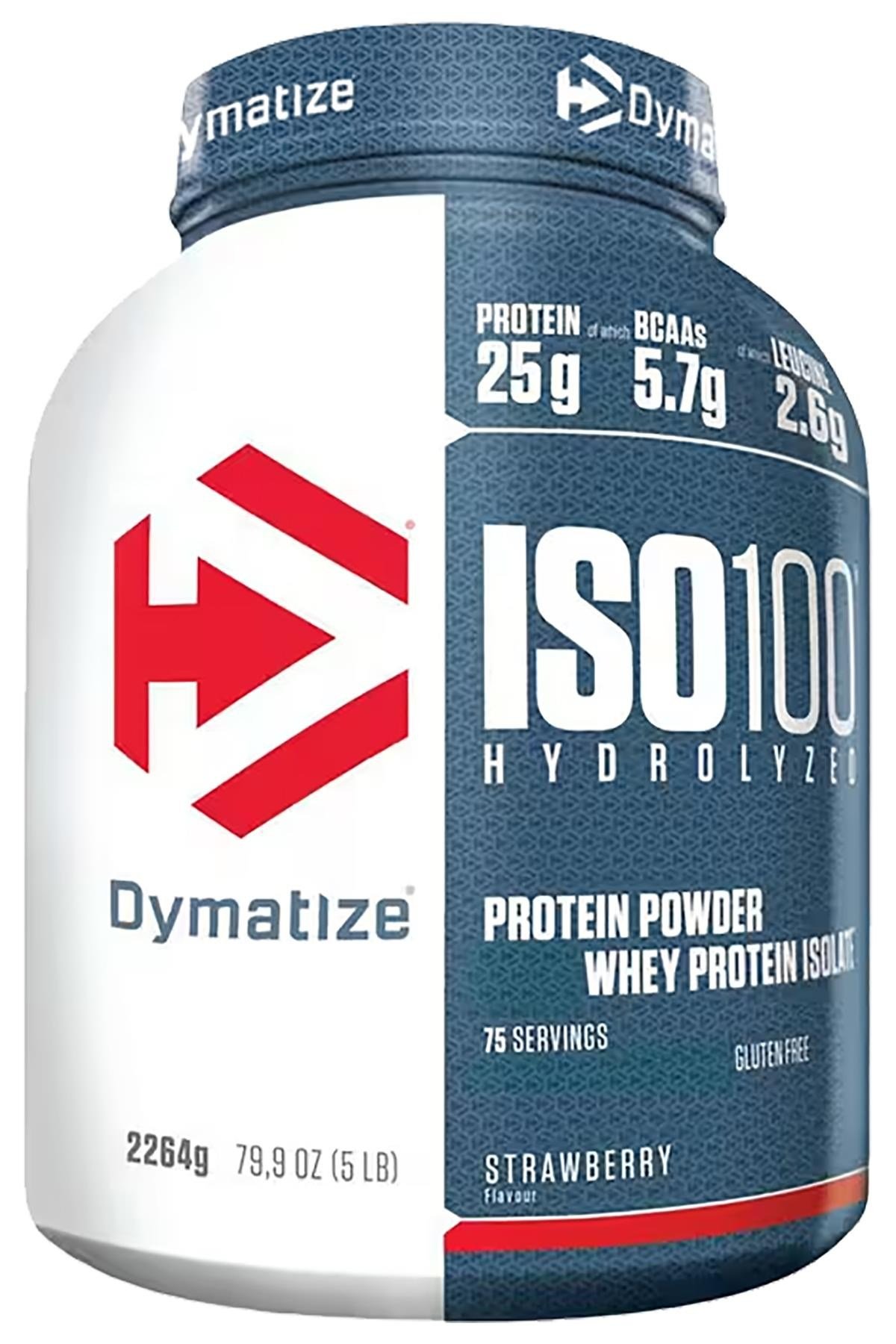 Dymatize ISO 100 Hydrolyzed Whey Protein Tozu Çilek 2264GR