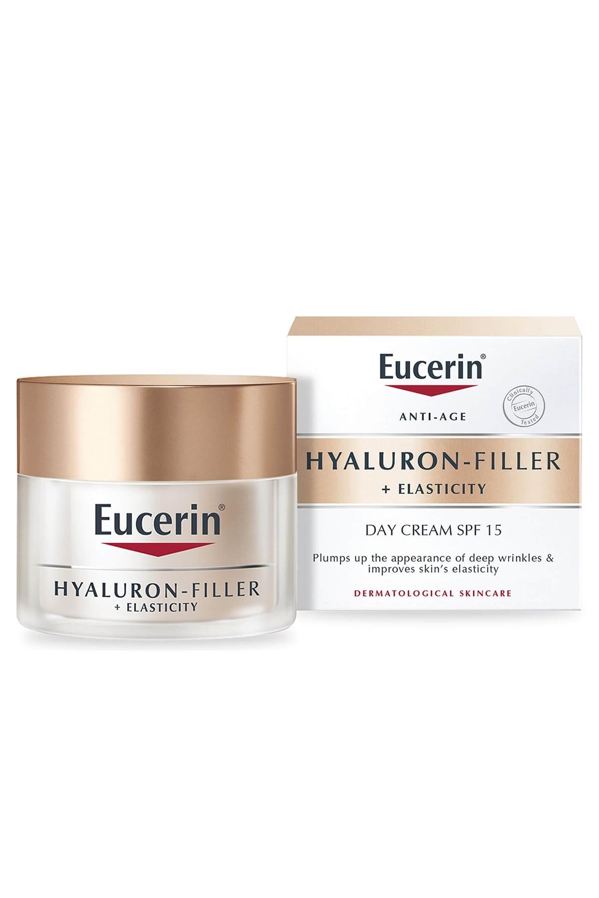 Eucerin Hyaluron-Filler + Elasticity SPF15 Gündüz Kremi 50ML