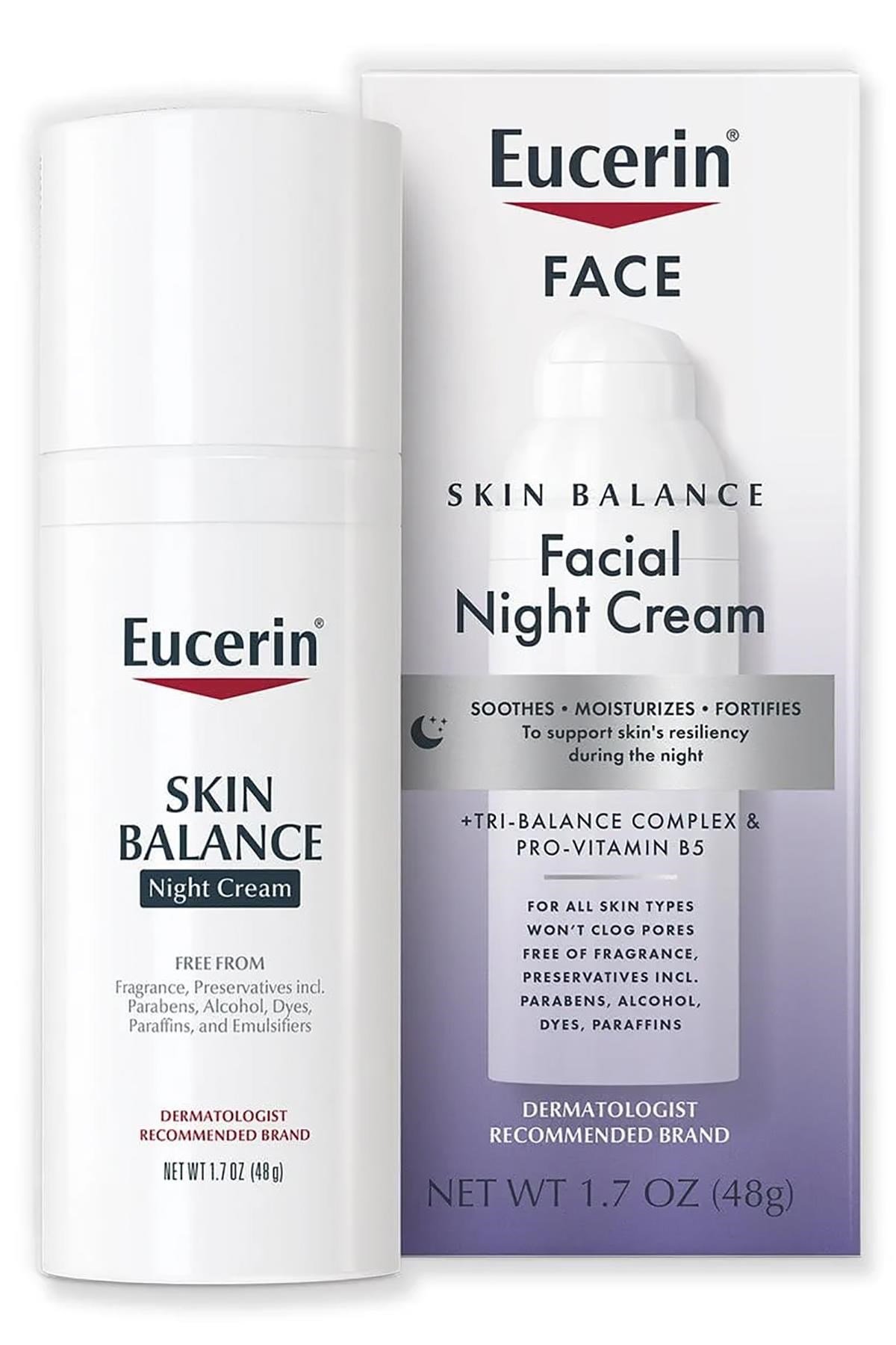 Eucerin Skin Balance Gece Yüz Kremi 48GR