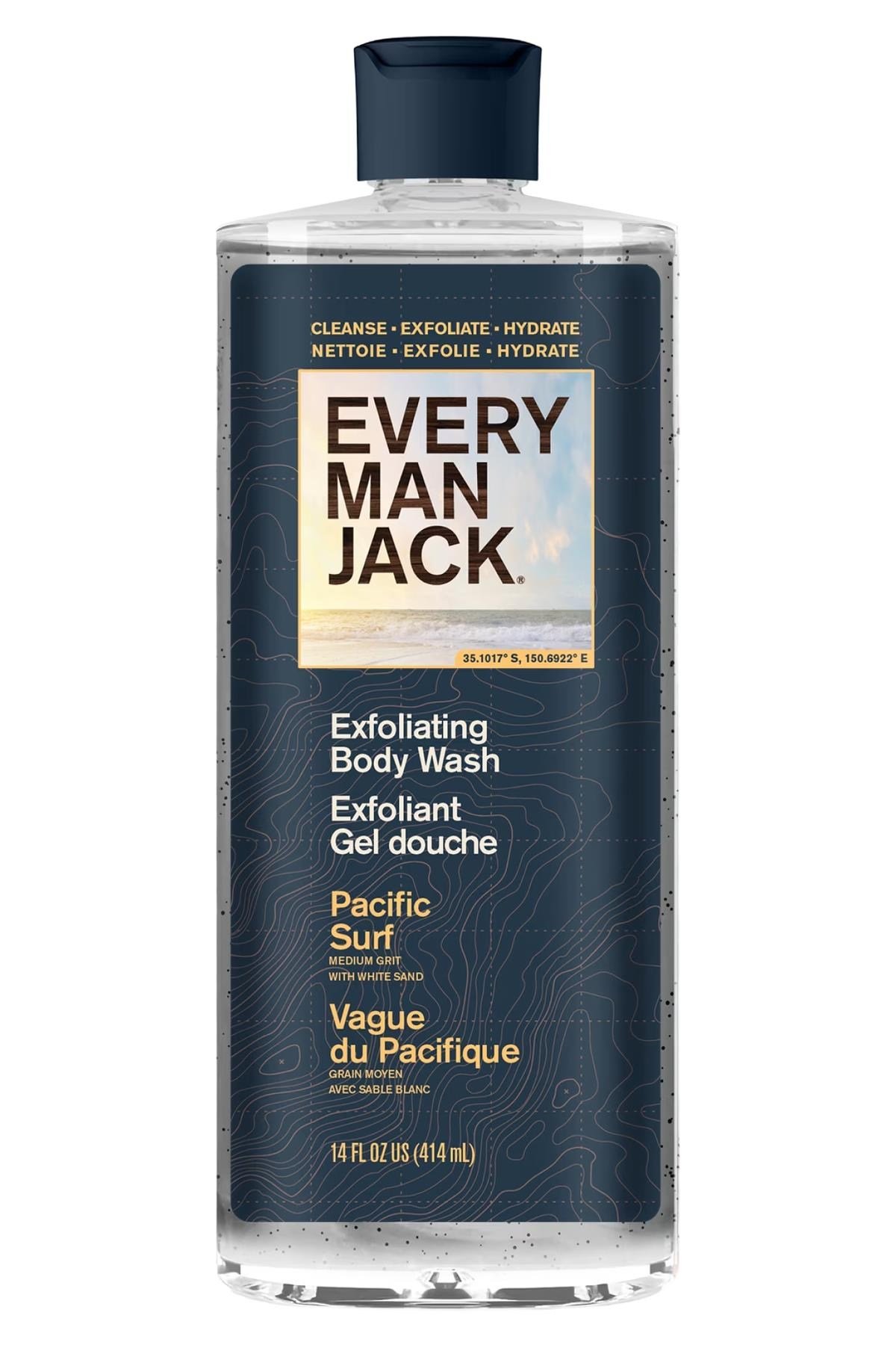 Every Man Jack Pacific Surf Peeling Etkili Duş Jeli 414ML