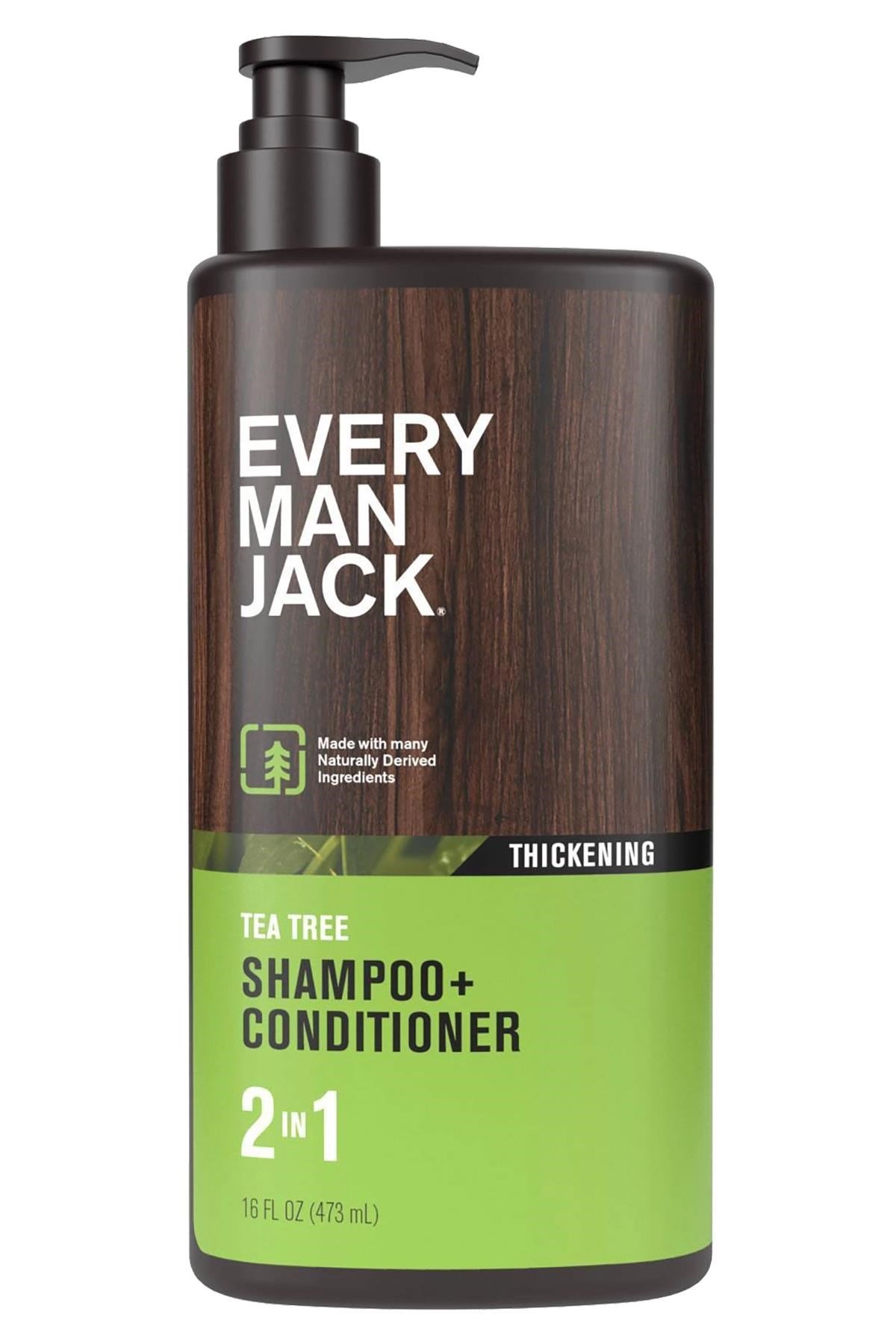 Every Man Jack Tea Tree 2’si 1 Arada Şampuan ve Saç Kremi 473ML