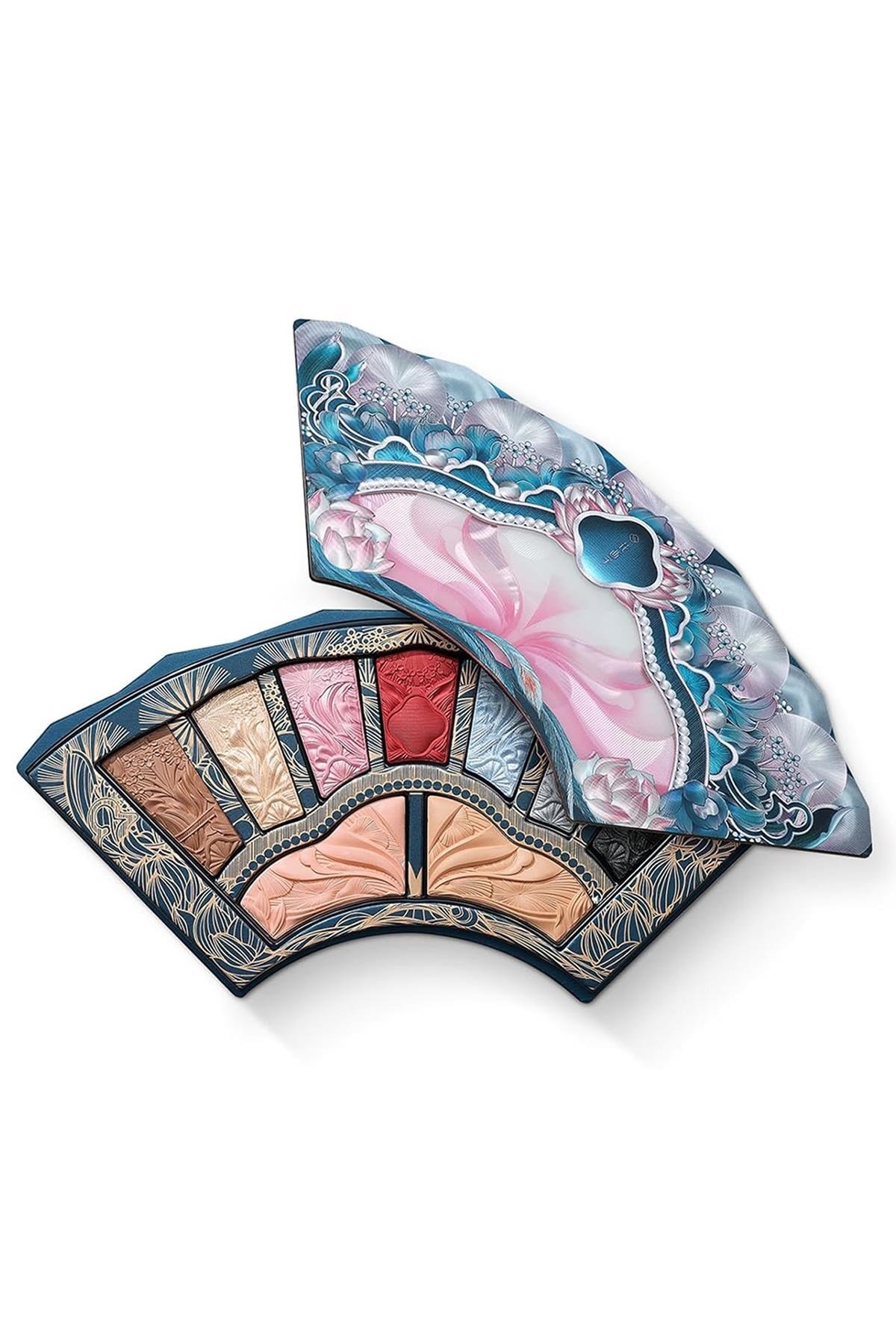 Floral Beijing Opera Makyaj Paleti Charming Aria 18.2GR