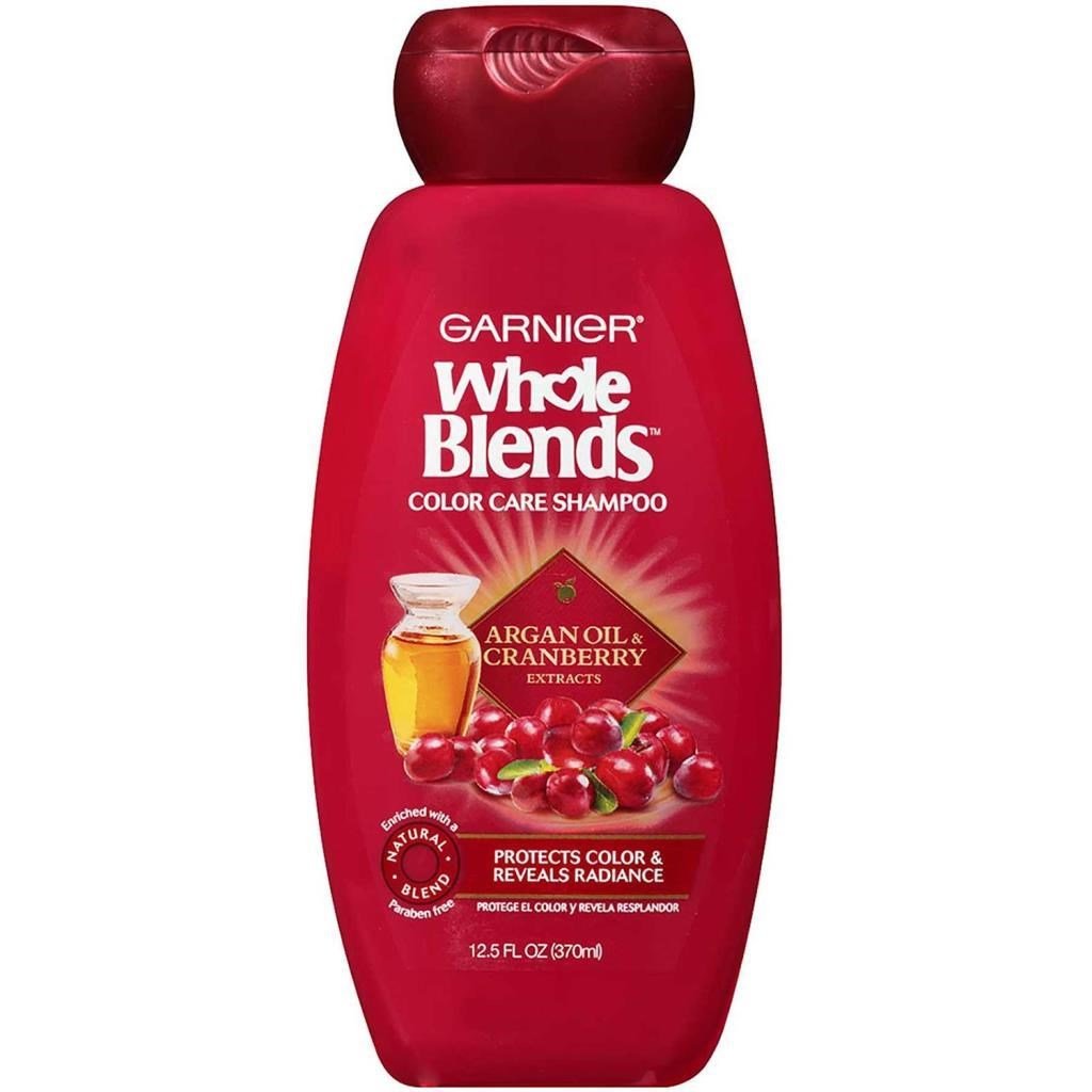 Garnier Whole Blends Argan Yağı ve Kızılcık Özlü Renk Bakım Şampuanı 370ML
