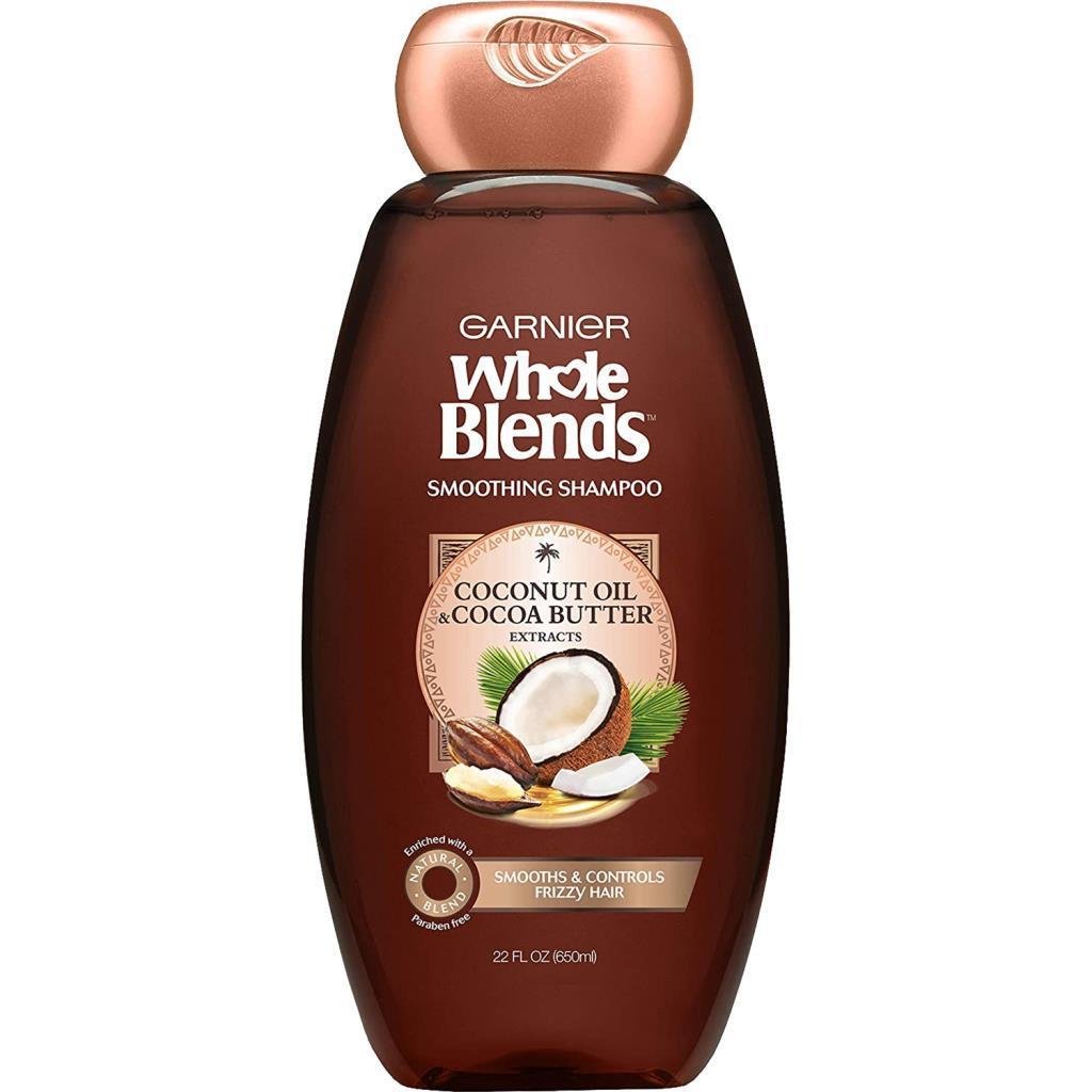 Garnier Whole Blends Hindistan Cevizi ve Kakao Yağı Özlü Pürüzsüzleştirici Şampuan 650ML