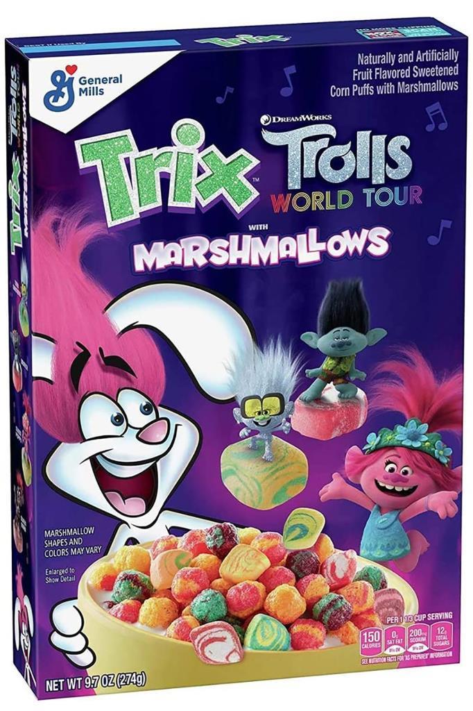 General Mills Trix Trolls With Marshmallows Kahvaltılık Gevrek 274GR