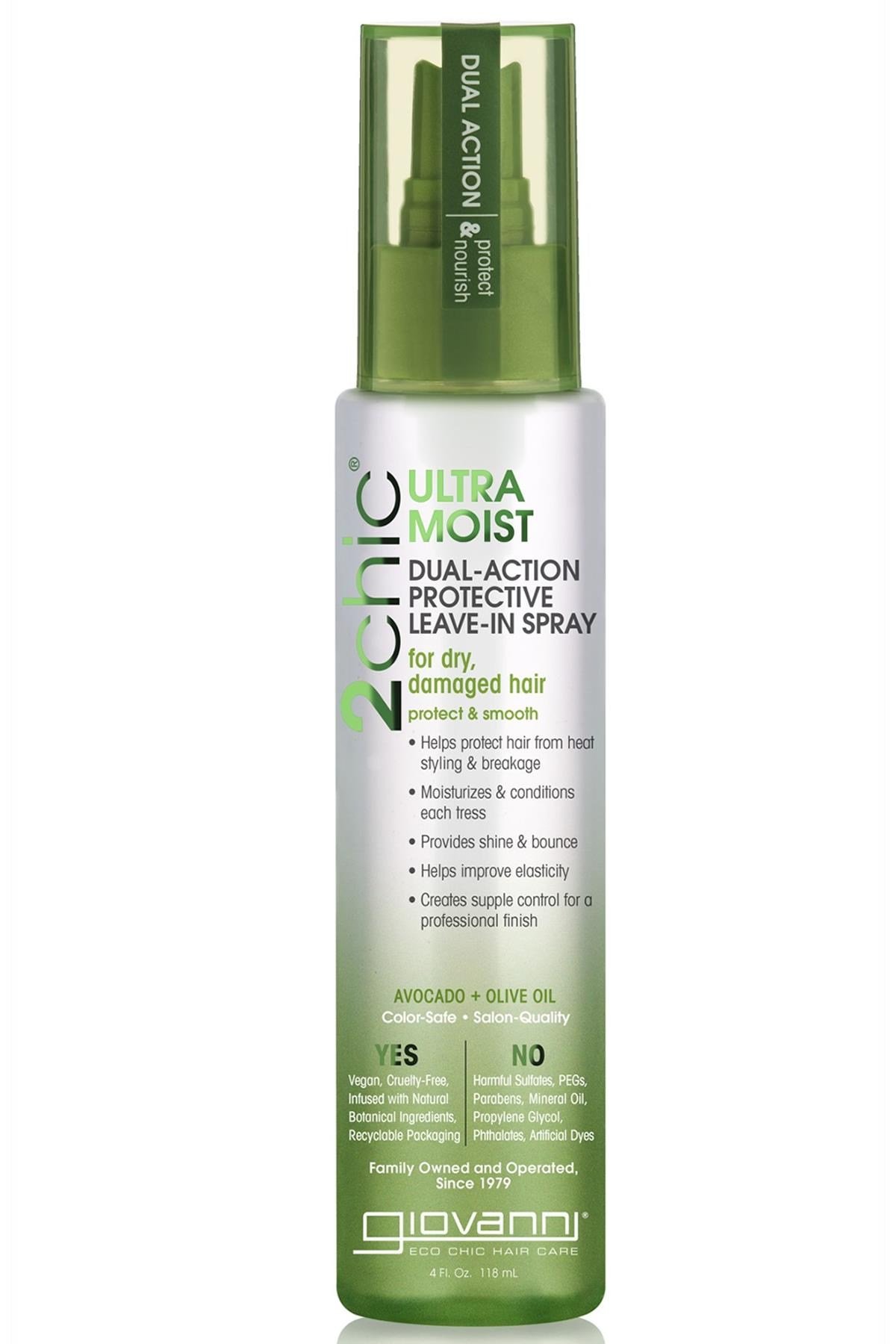 Giovanni 2chic Ultra Moist Durulanmayan Saç Bakım Spreyi 118ML