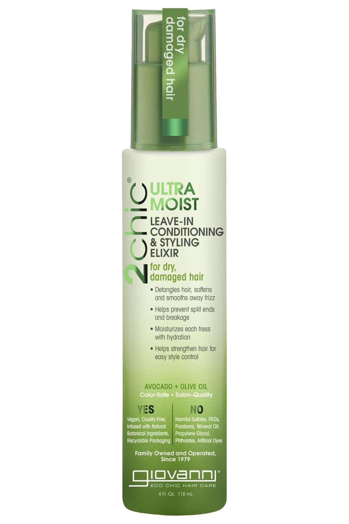 Giovanni 2chic Ultra Moist Nemlendirici Durulanmayan Saç Kremi 118ML