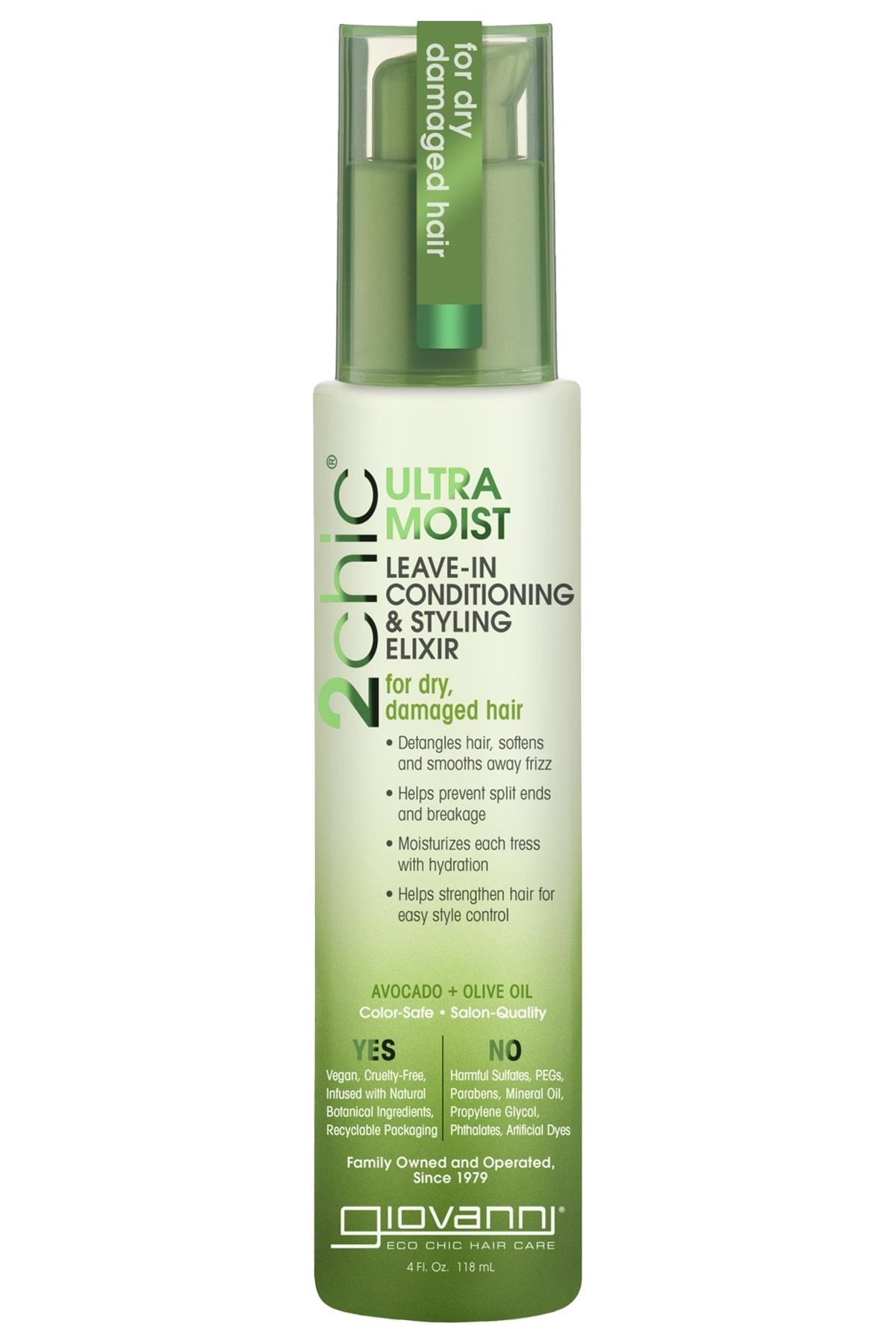 Giovanni 2chic Ultra Moist Nemlendirici Durulanmayan Saç Kremi 118ML