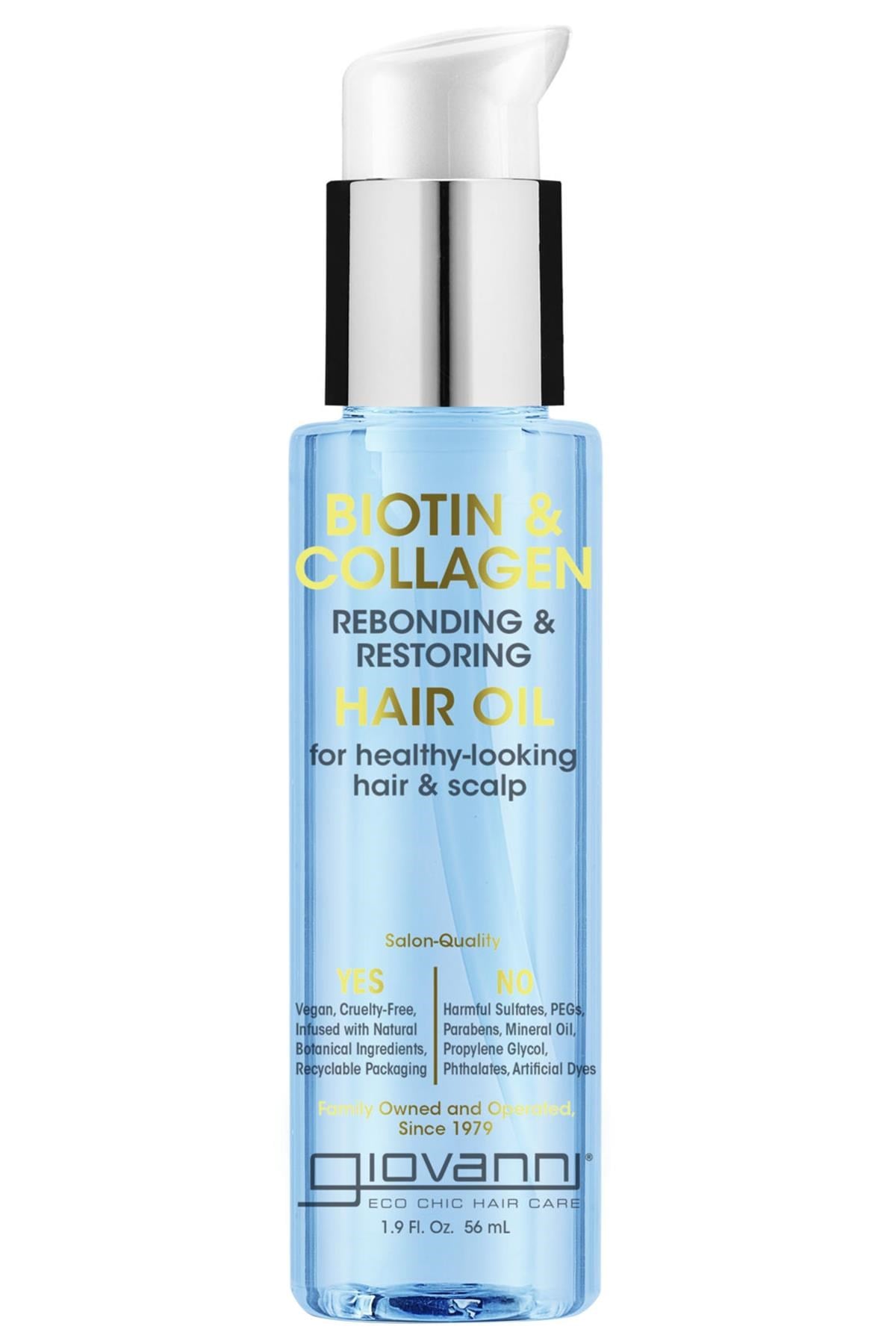 Giovanni Biotin & Collagen Yenileyici Saç Yağı 56ML
