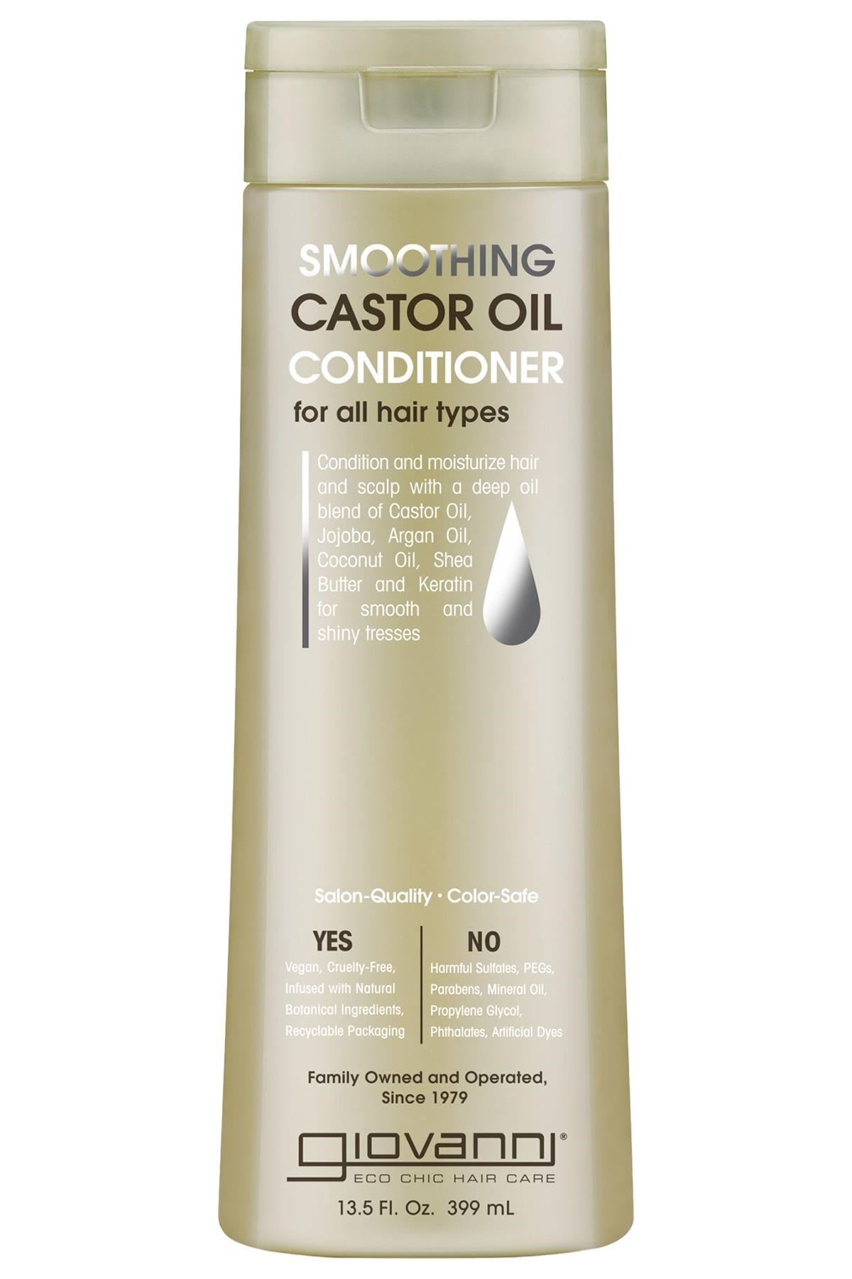 Giovanni Smoothing Castor Oil Saç Kremi 399ML