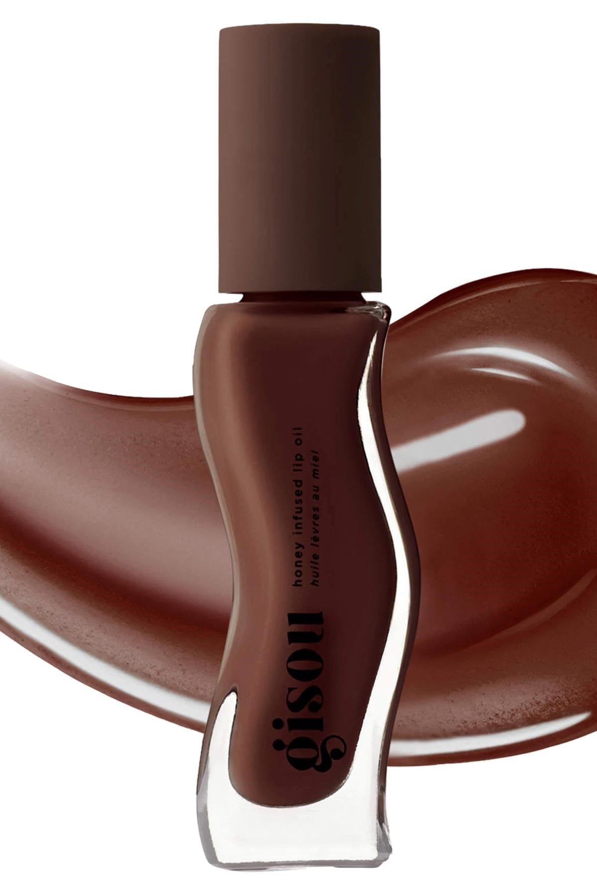 Gisou Honey Infused Nemlendirici ve Parlatıcı Dudak Bakım Yağı Milky Mocha 8ML