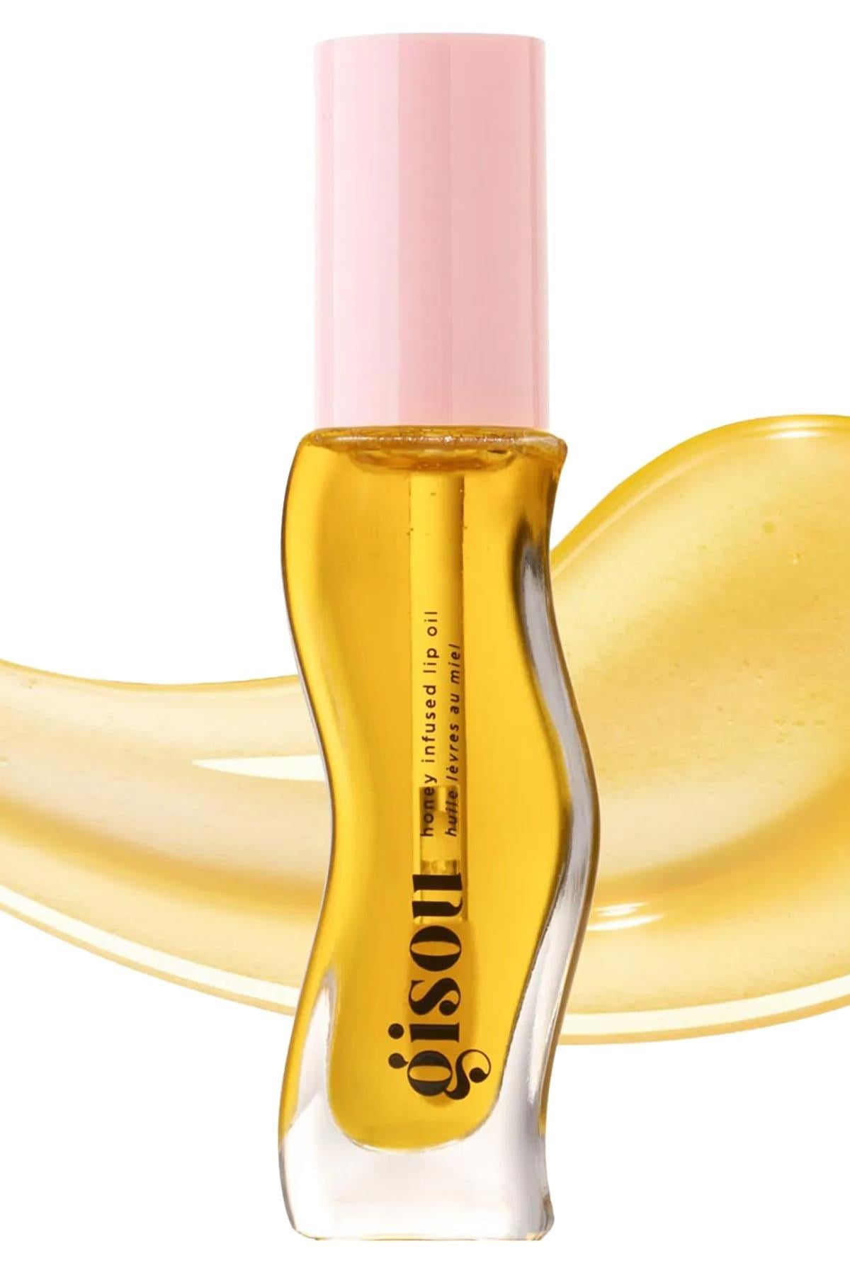 Gisou Honey Infused Nemlendirici ve Parlatıcı Dudak Bakım Yağı Honey Gold 8ML