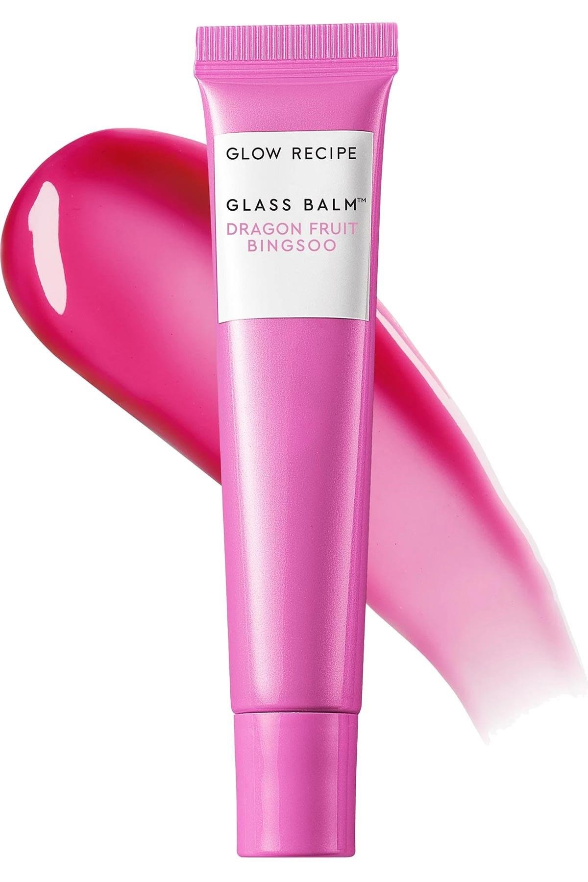Glow Recipe Glass Balm Parlak Bitişli Nemlendirici Dudak Balmı Dragon Fruit Bingsoo 15GR