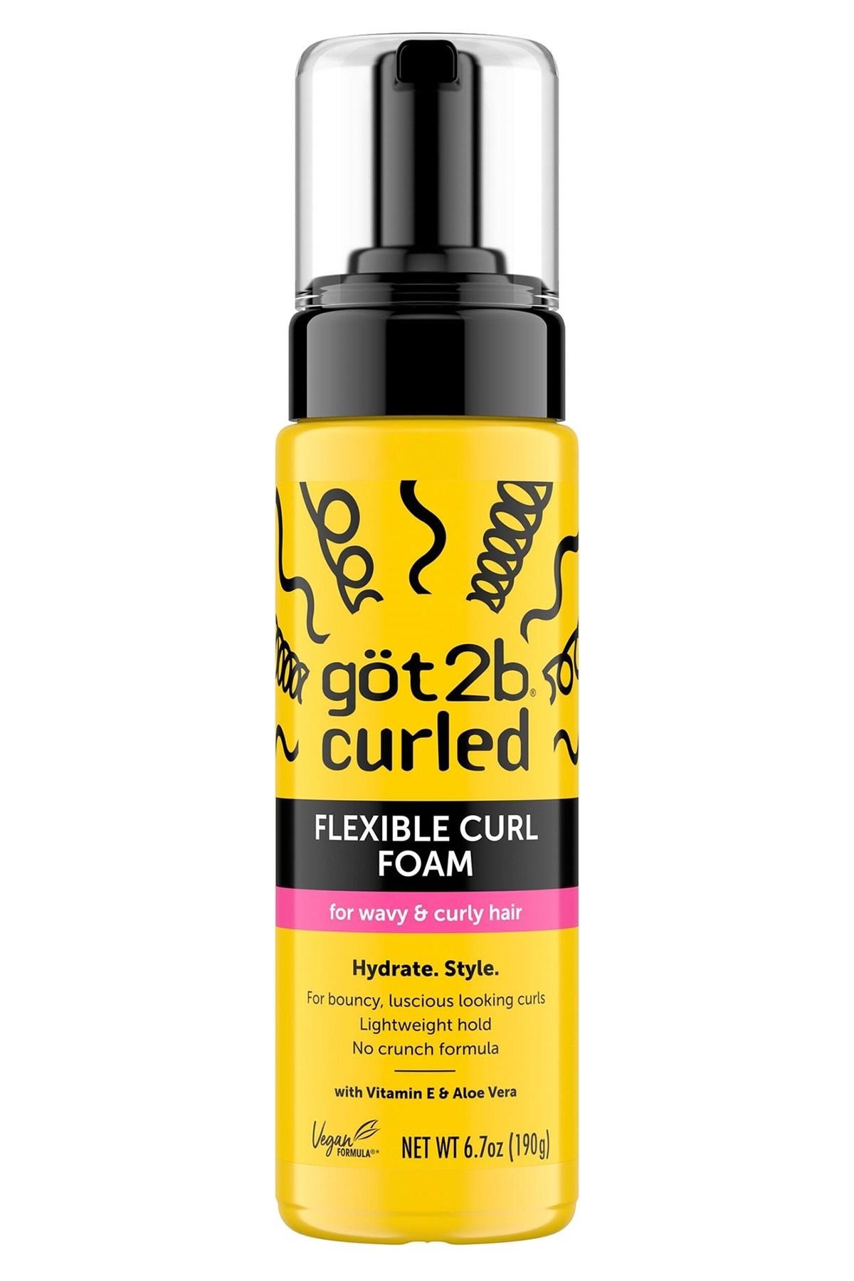 GOT2B Curled Esnek Bukle Belirginleştirici Saç Köpüğü 190GR