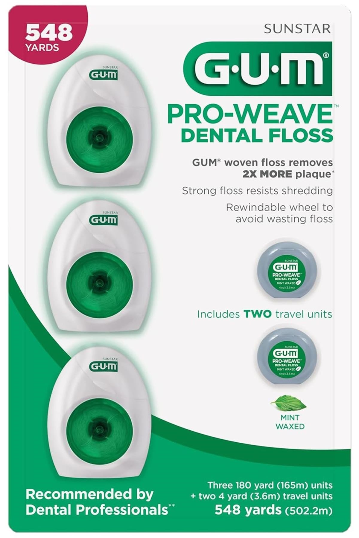 GUM Pro-Weave Diş İpi Seti 5 Parça