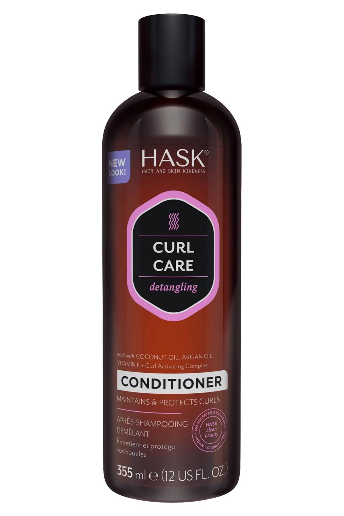 Hask Curl Care Dolaşıklık Açıcı Saç Kremi 355ML