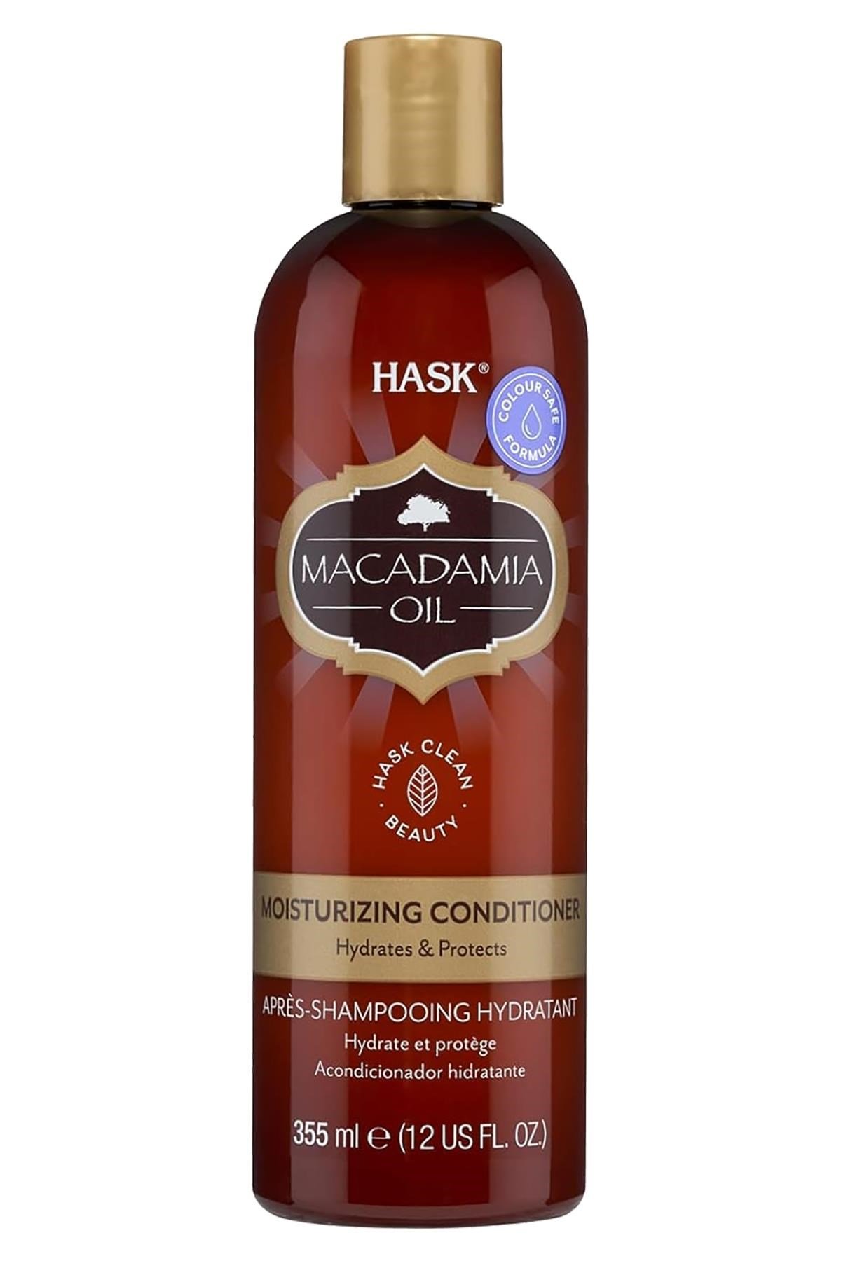 Hask Macadamia Yağlı Nemlendirici Saç Kremi 355ML