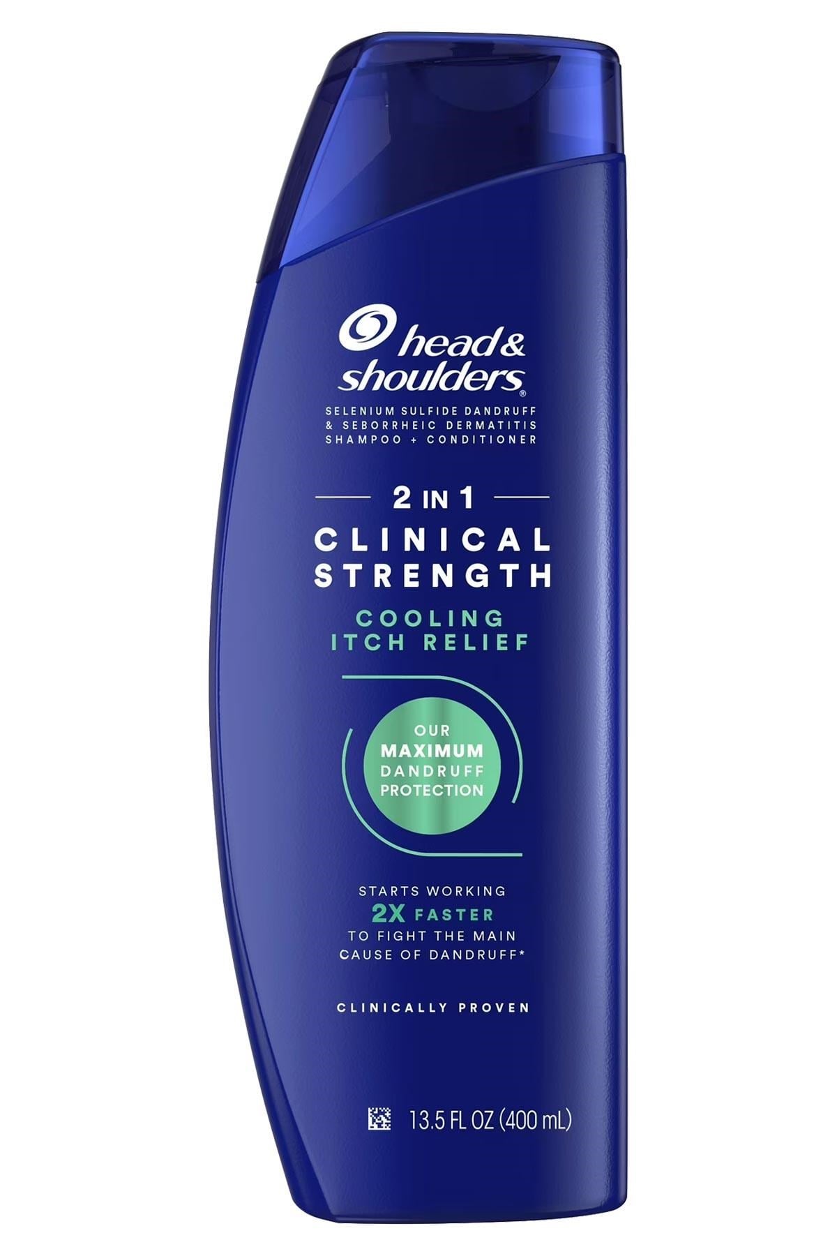 Head & Shoulders 2 in 1 Clinical Strength Cooling Itch Relief Kepek Karşıtı Şampuan 400ML