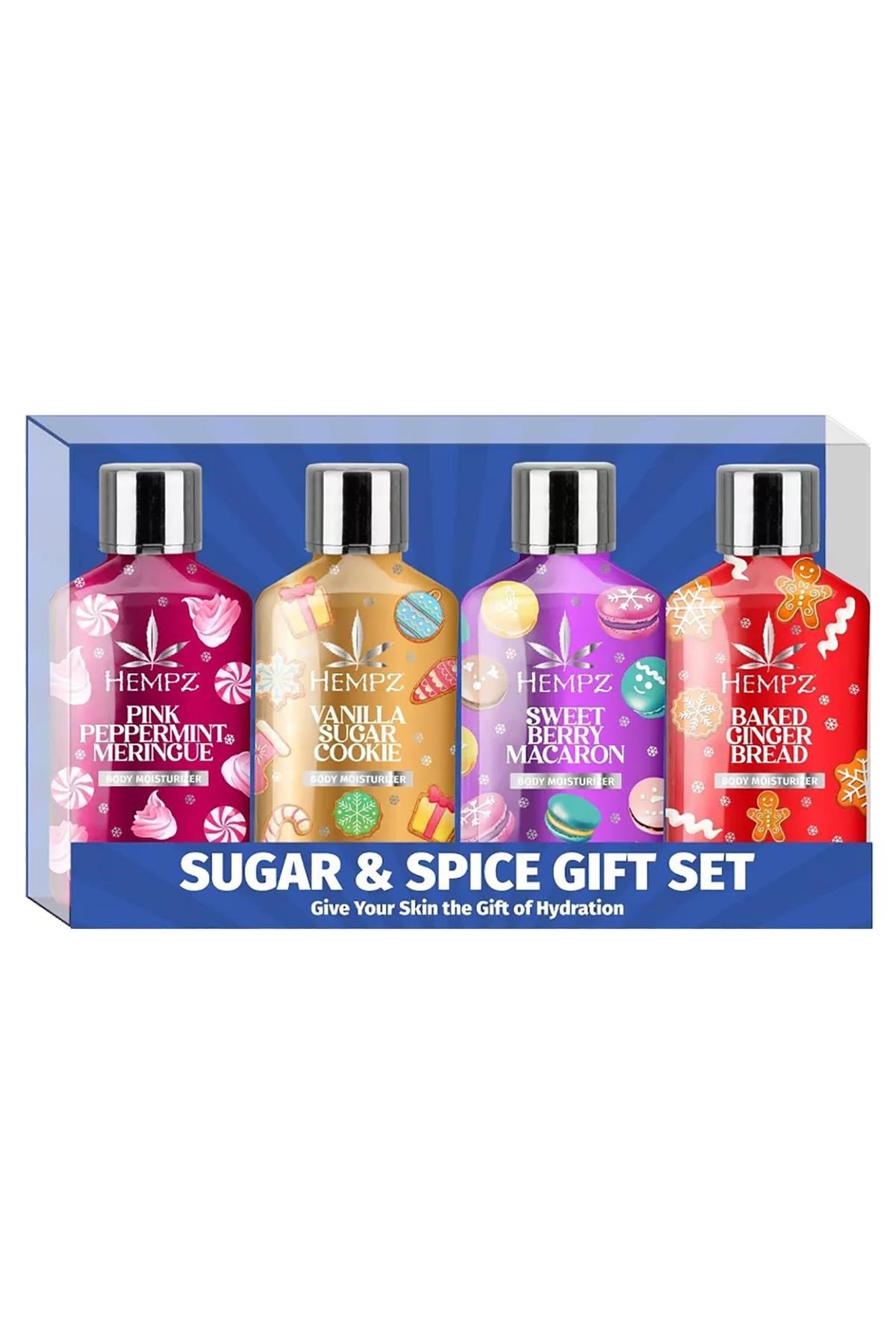 Hempz Sugar & Spice Vücut Losyonu Seti 4x66ML