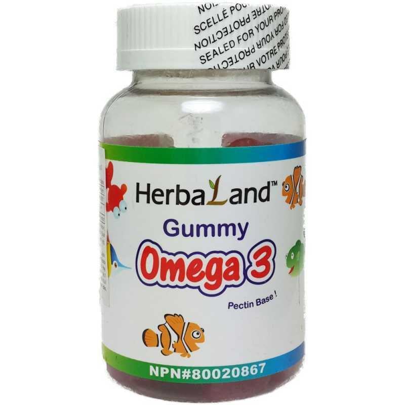 HerbaLand Omega 3 Balık Yağı 60 Çiğneme Tableti