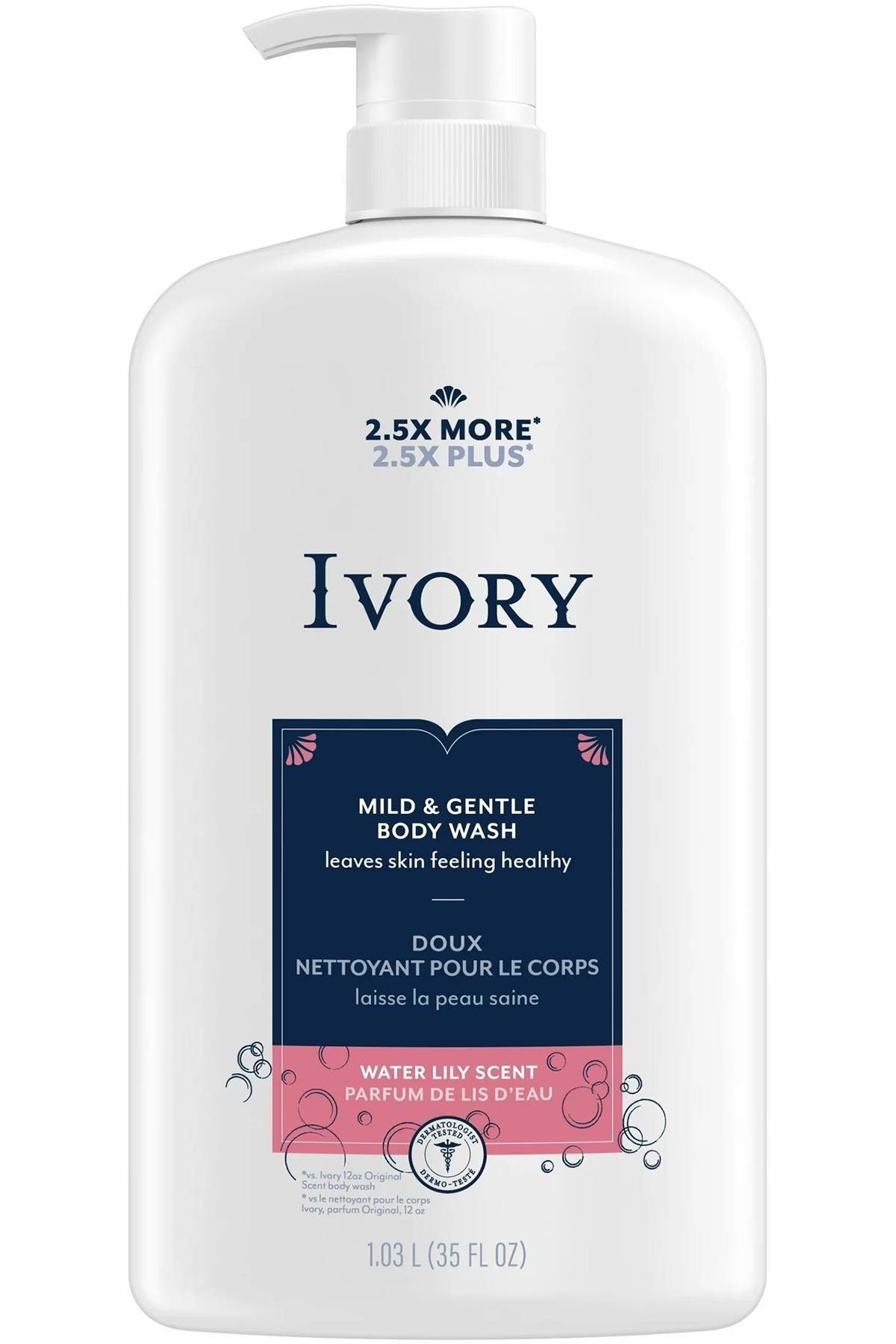 Ivory Nilüfer Kokulu Hafif ve Nazik Vücut Şampuanı 1030ML