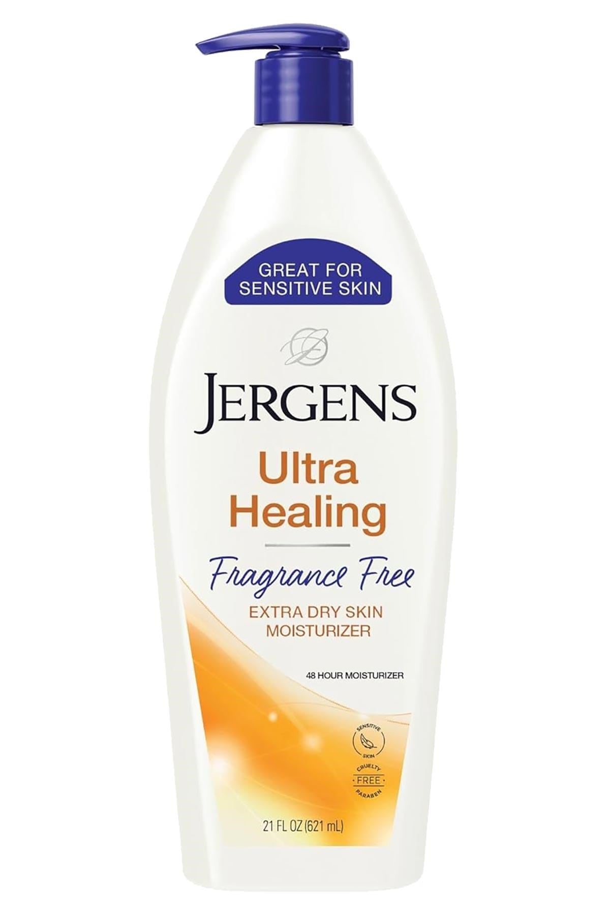 Jergens Yoğun Nemlendirici Parfümsüz El ve Vücut Losyonu 621ML
