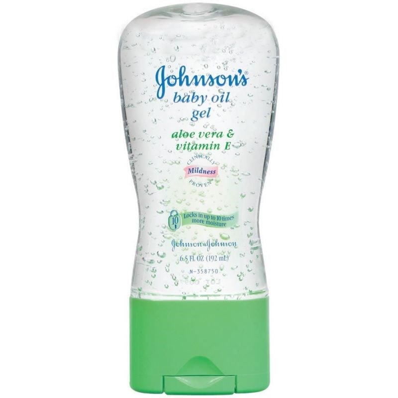 Johnson's Baby Aloe Vera ve Vitamin E Bebek Yağı Jel 192ML