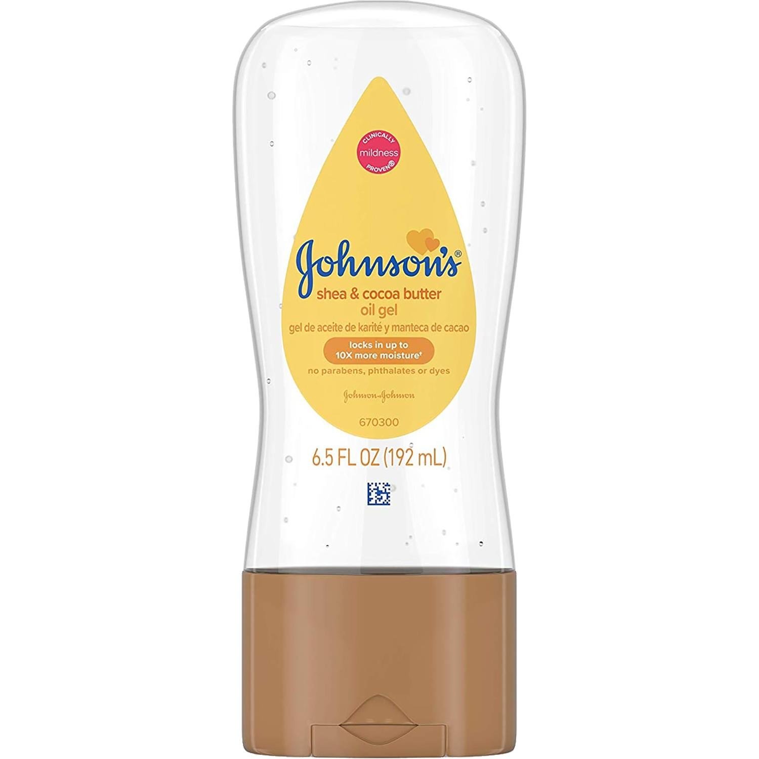 Johnson's Baby Shea ve Kakao Bebek Yağı Jeli 192ML