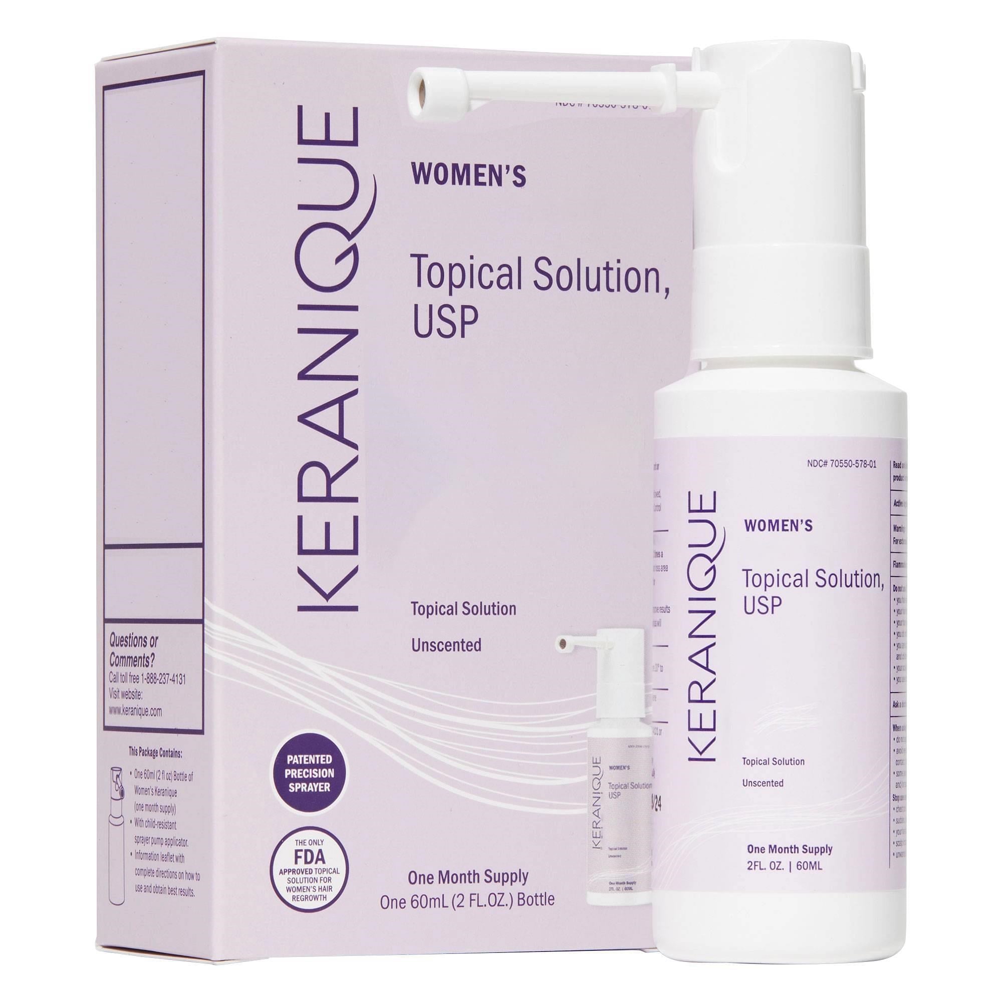 Keranique Women's Solüsyon 1 Aylık Kullanım 60ML