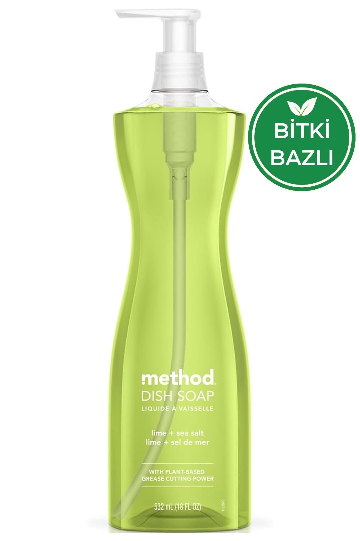 Method Lime Sea Salt Elde Bulaşık Deterjanı 532ML