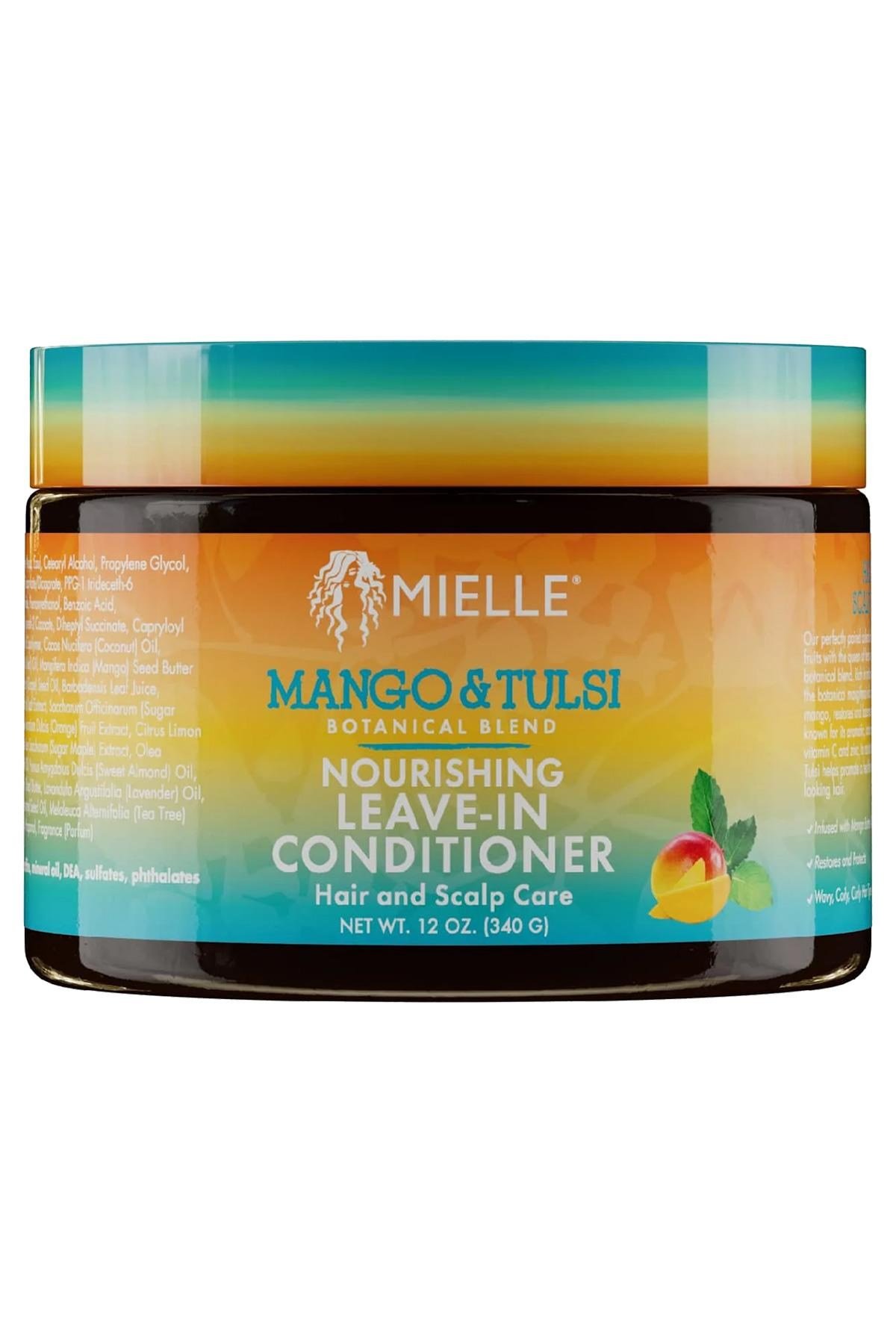Mielle Mango & Tulsi Besleyici Durulanmayan Saç Kremi 340GR