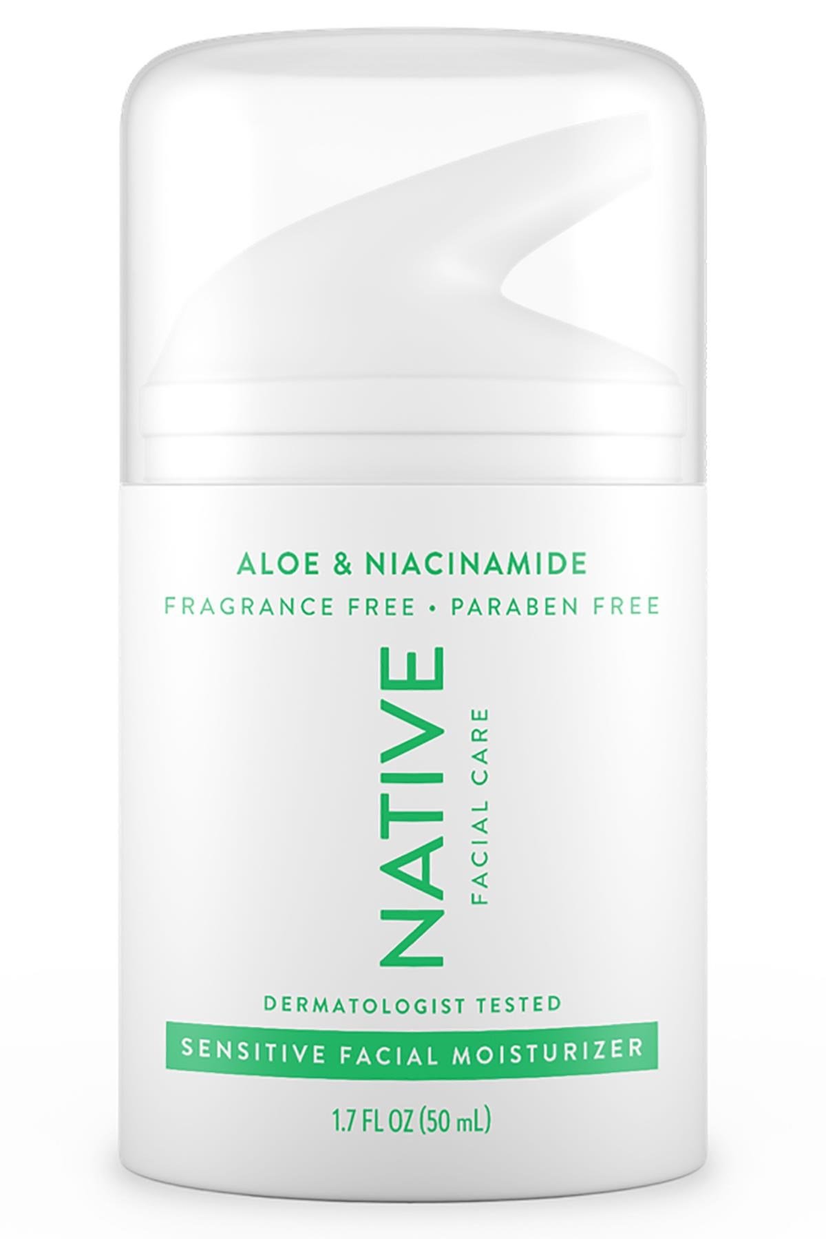 Native Aloe Vera ve Niacinamide Hassas Yüz Nemlendirici 50ML