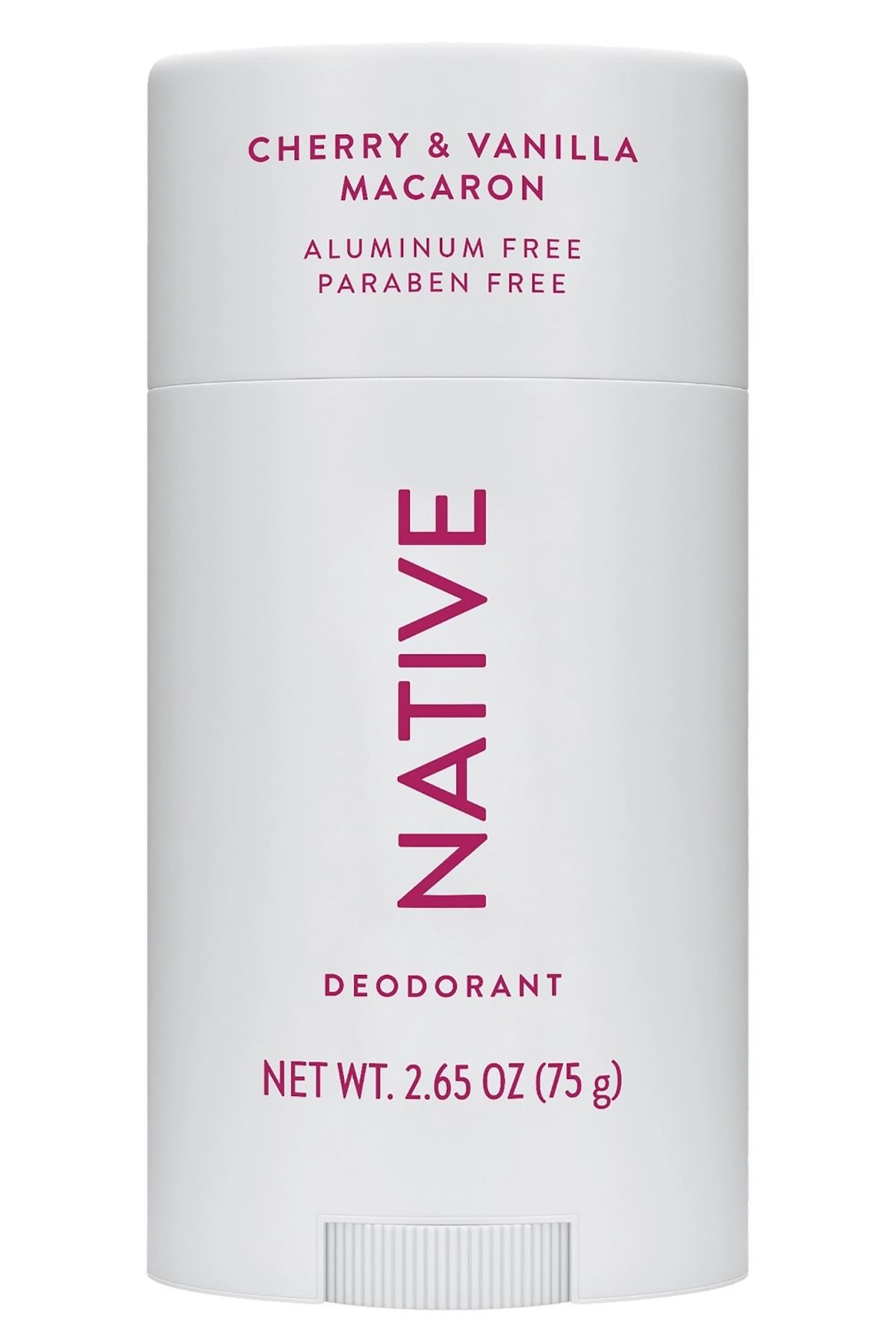 Native Cherry & Vanilla Macaron Alüminyumsuz Stick Deodorant 75GR