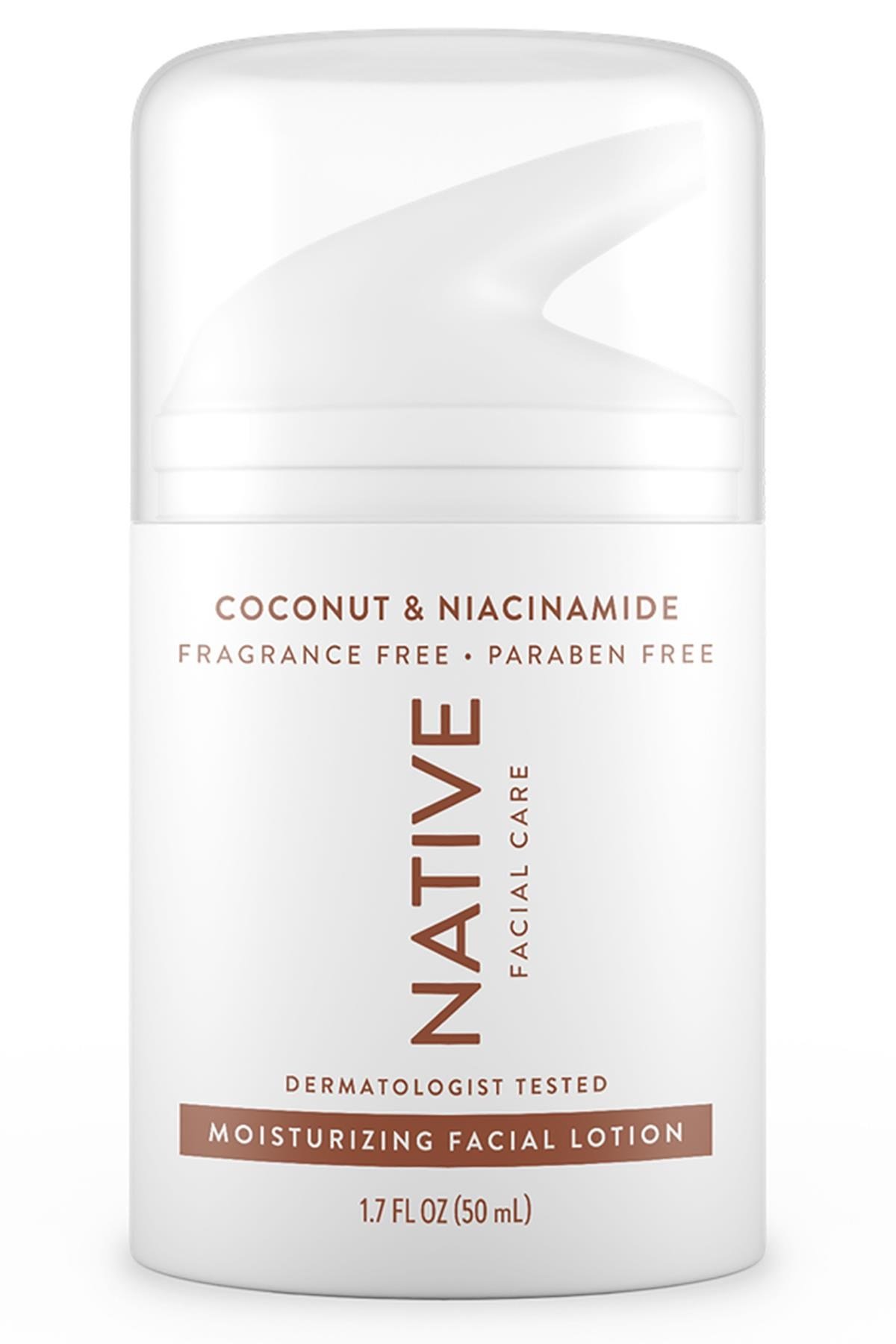 Native Coconut ve Niacinamide Nemlendirici Yüz Kremi 50ML