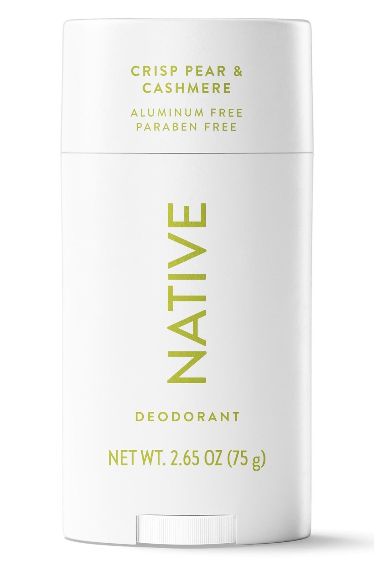 Native Crisp Pear & Cashmere Alüminyumsuz Stick Deodorant 75GR