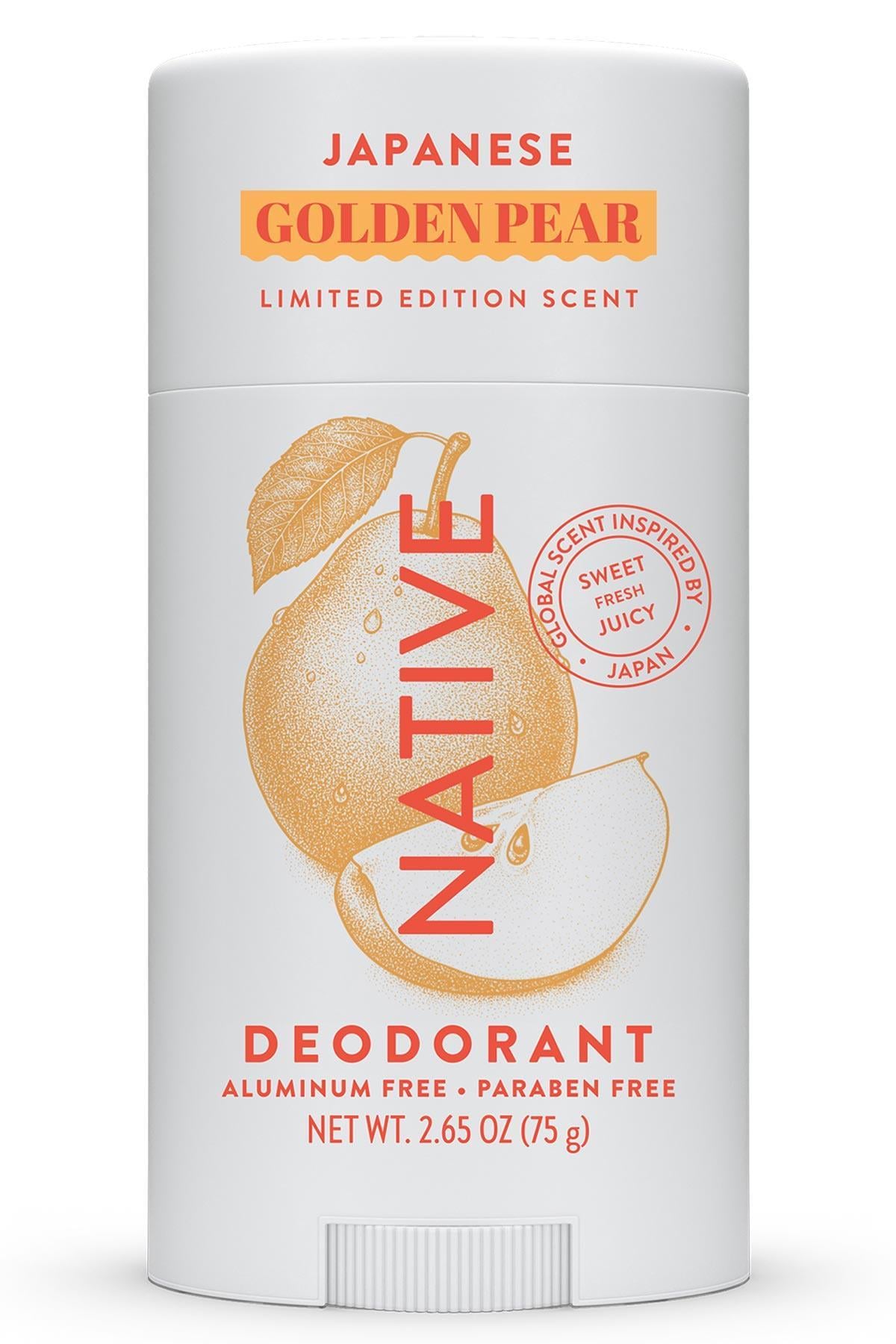 Native Japanese Golden Pear Alüminyumsuz Stick Deodorant 75GR