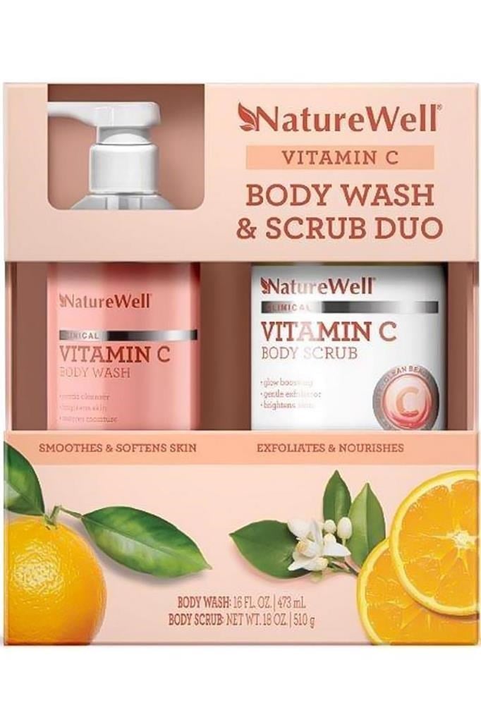 Nature Well Vitamin C Vücut Peelingi ve Şampuanı