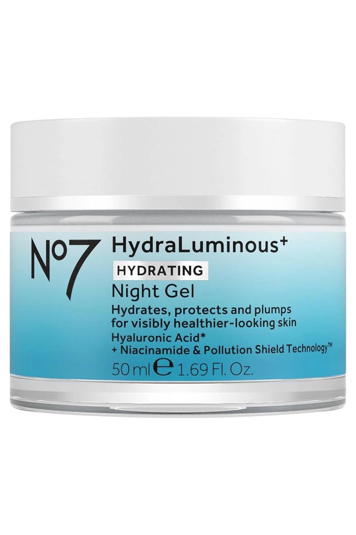 No7 HydraLuminous+ Nemlendirici Gece Yüz Jeli 50ML