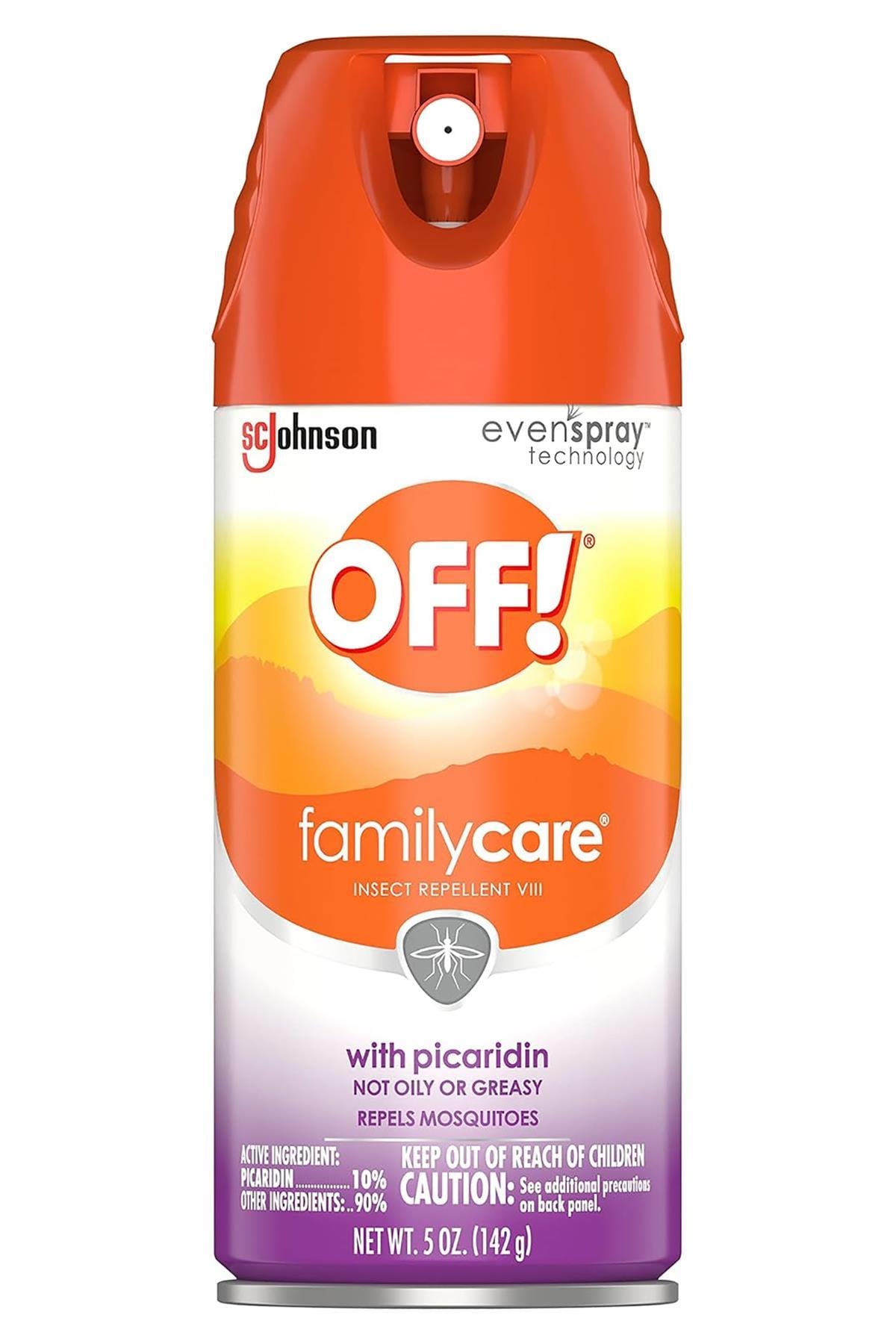 OFF FamilyCare Sivrisinek ve Böcek Kovucu Sprey 142GR