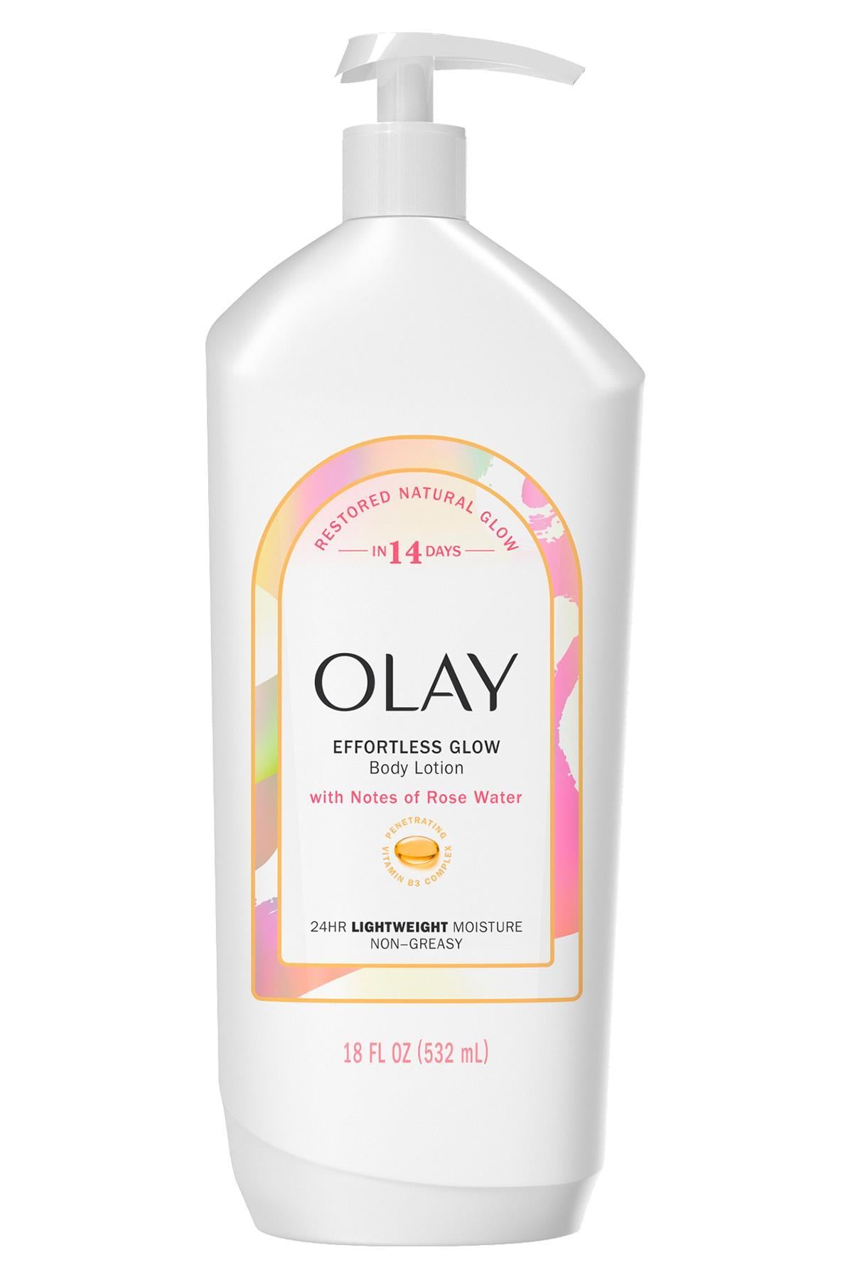 Olay Effortless Glow Gül Suyu Özlü Nemlendirici Vücut Losyonu 532ML