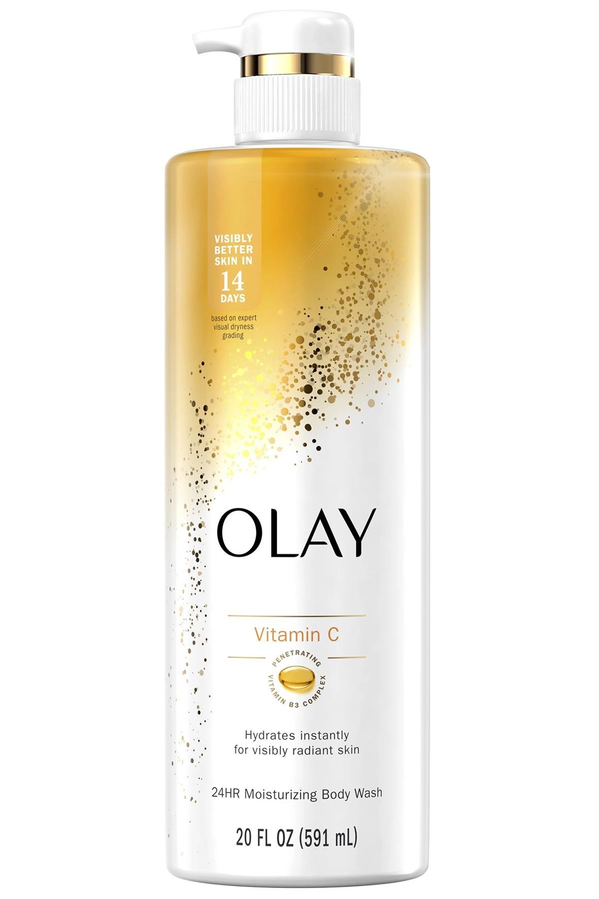 Olay Vitamin C ve B3 Vitamini İçerikli Nemlendirici Vücut Şampuanı 591ML