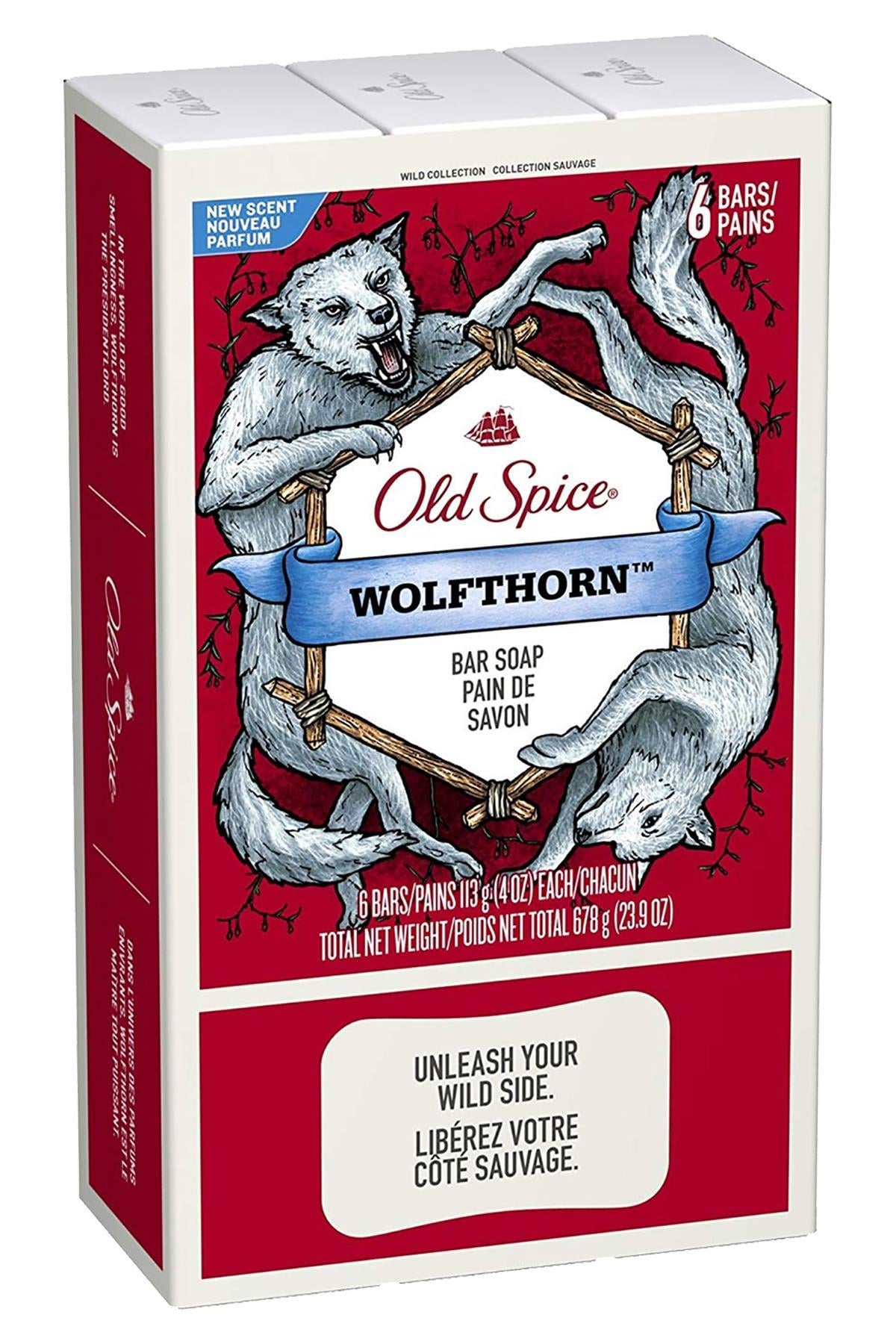 Old Spice W/C Wolfthorn Sabun 6lı Paket 113GR