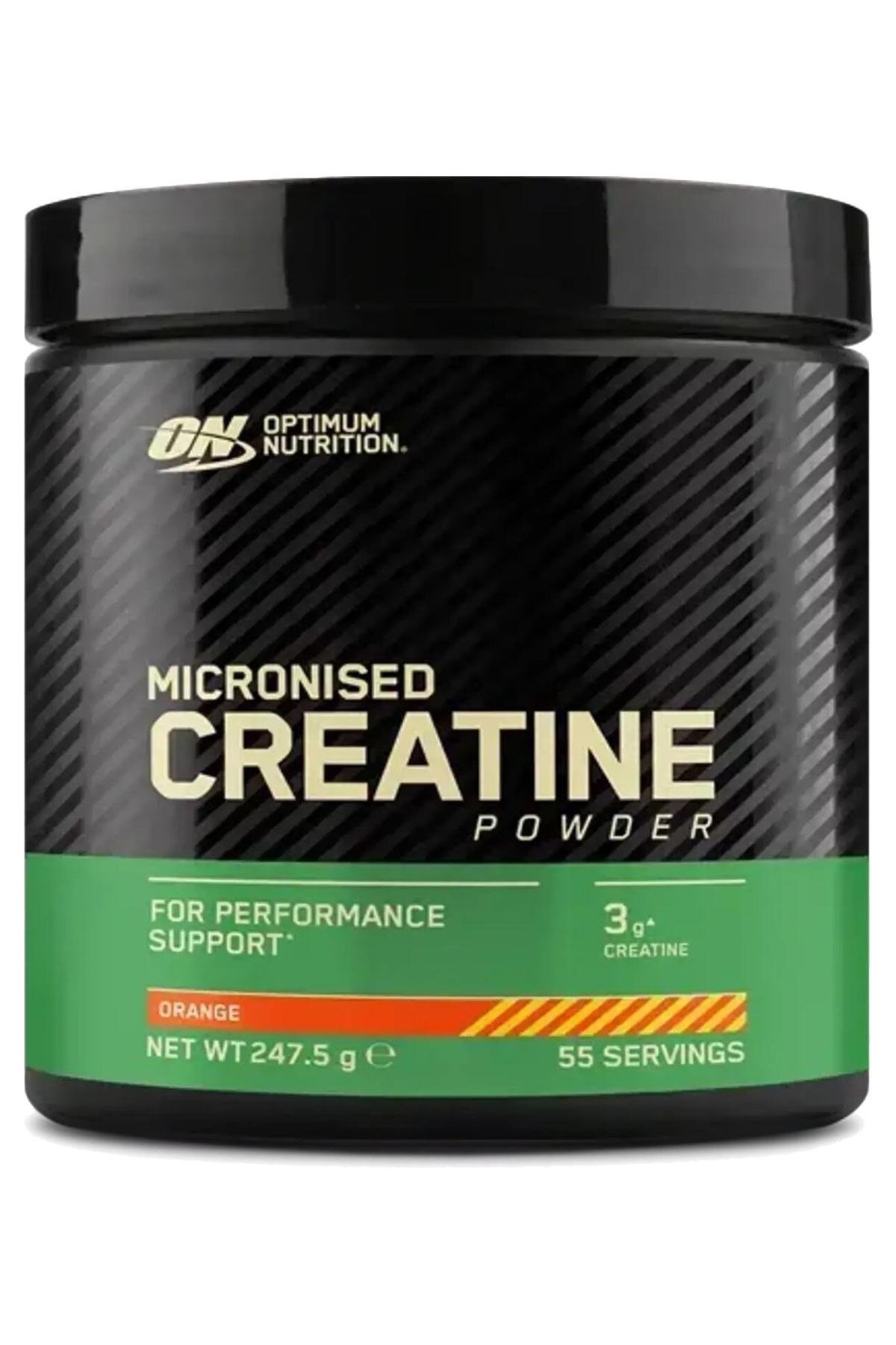 Optimum Nutrition Micronized Creatine Powder Orange 247.5GR