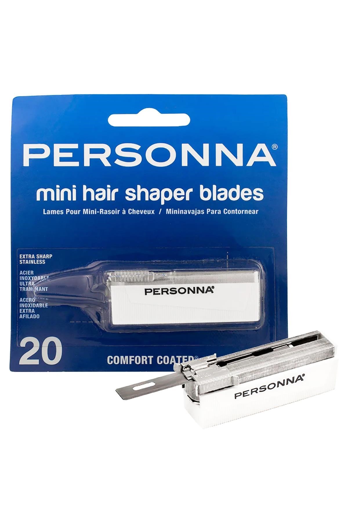 Personna Mini Hair Shaper Blades Tıraş Bıçakları 20'li Paket