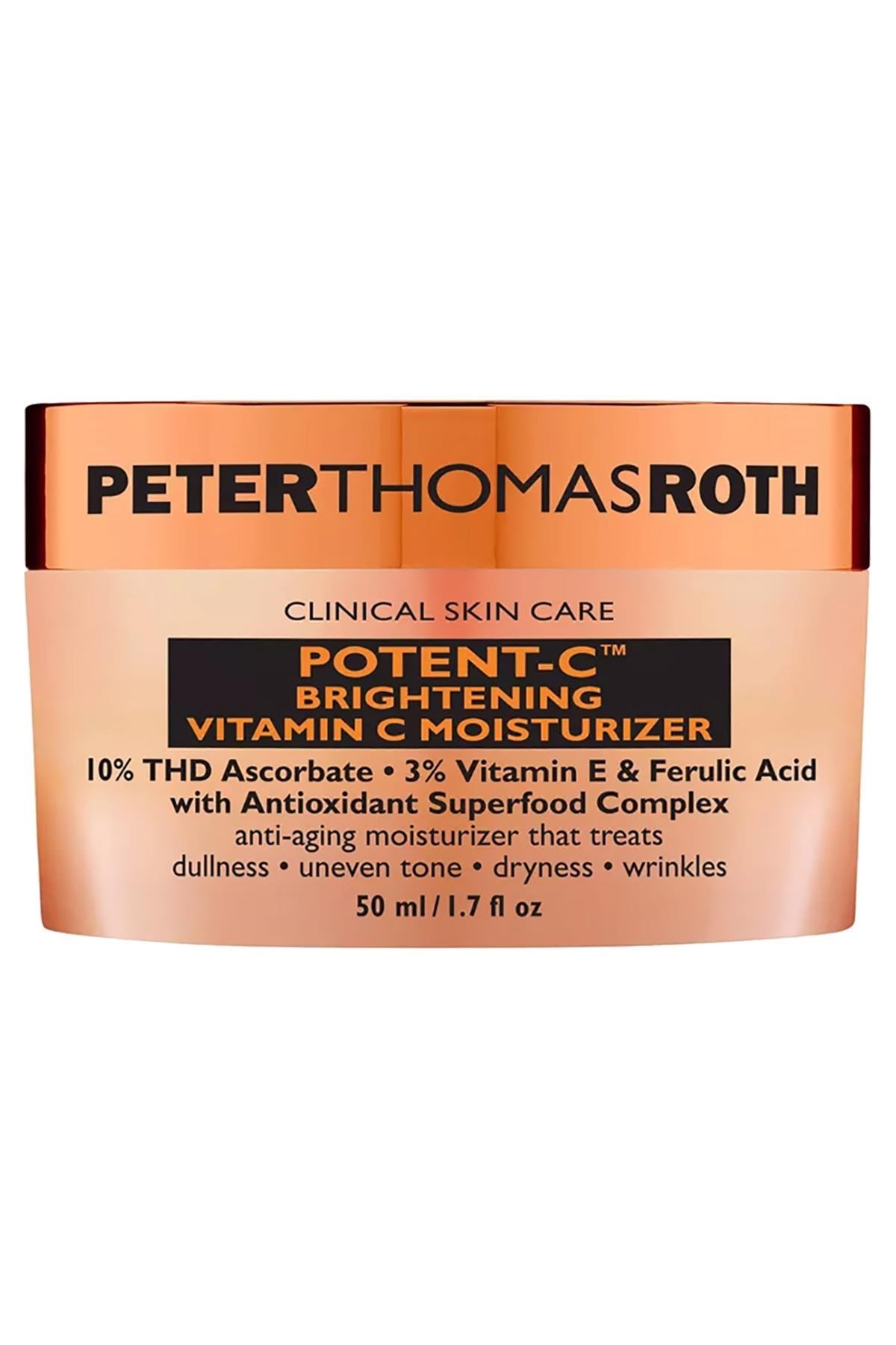 Peter Thomas Roth Potent-C Brightening Vitamin C Nemlendirici Yüz Kremi 50ML