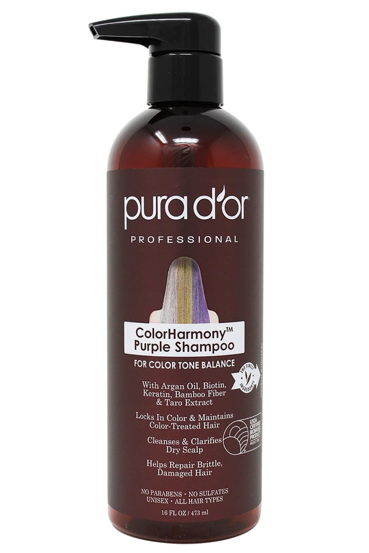 Pura D'or Color Harmony Mor Şampuan 473ML
