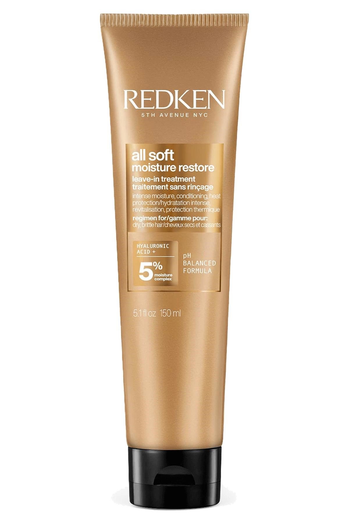 Redken All Soft Nemlendirici Durulanmayan Saç Bakım Kremi 150ML